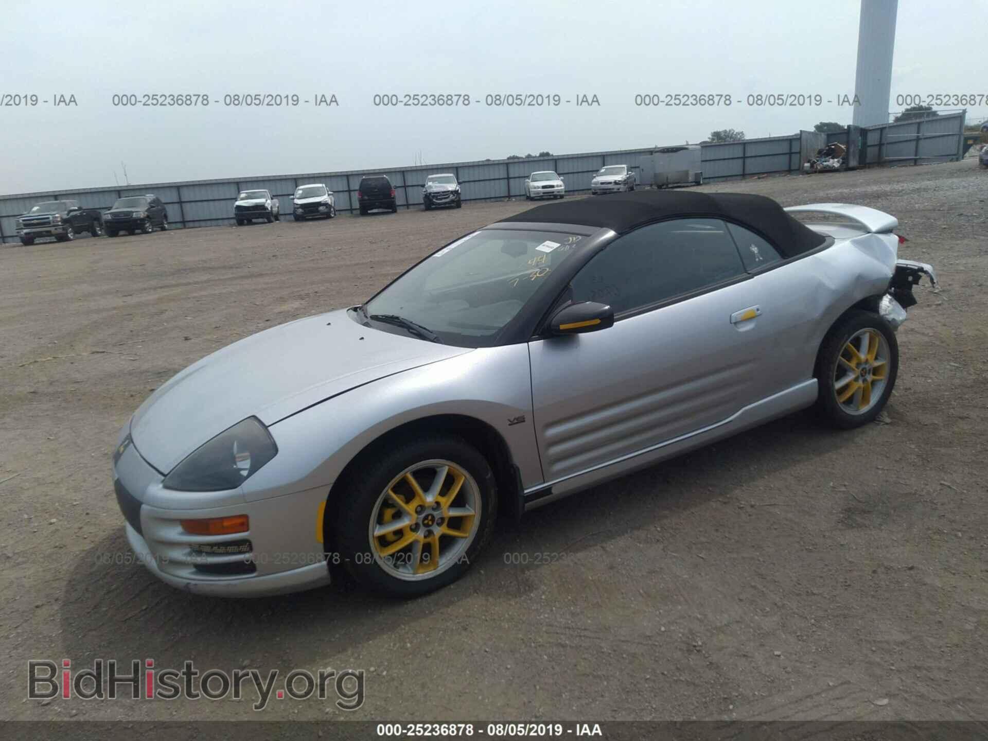 2001 MITSUBISHI ECLIPSE - VIN: 4A3AE55H11E008935 - Photo 2