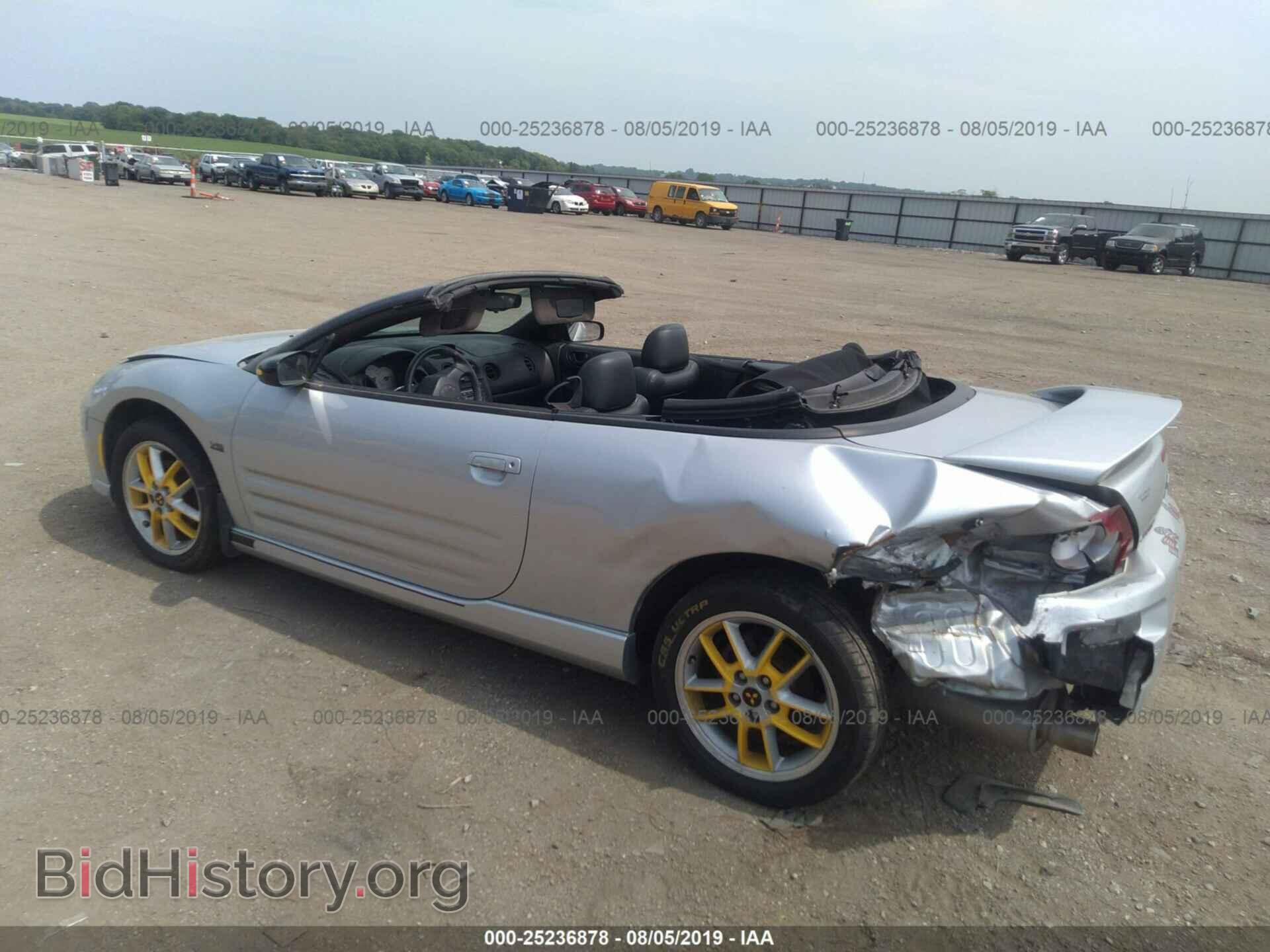 2001 MITSUBISHI ECLIPSE - VIN: 4A3AE55H11E008935 - Photo 3