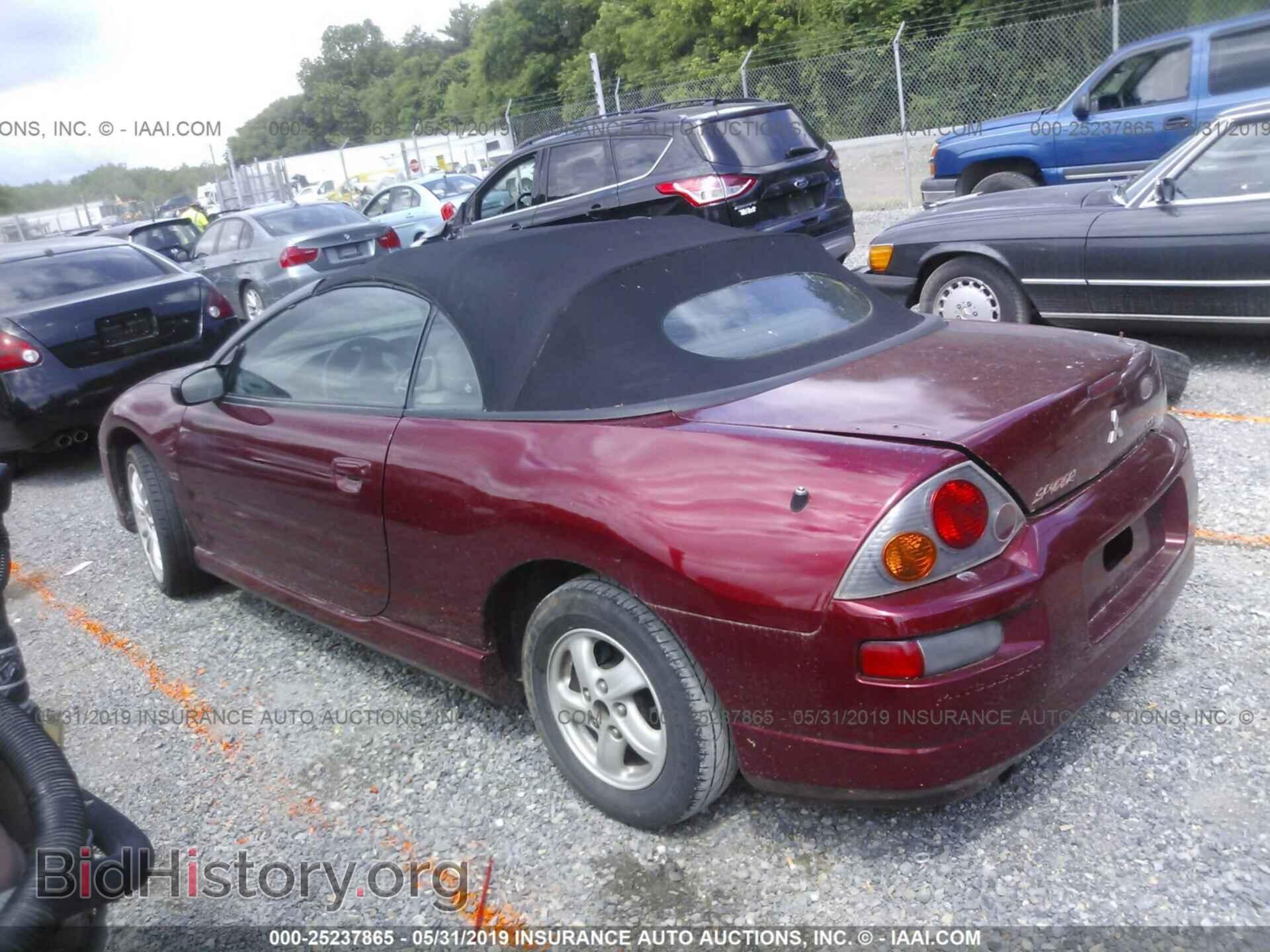 2003 MITSUBISHI ECLIPSE - VIN: 4A3AE75H53E015837 - Фото 3
