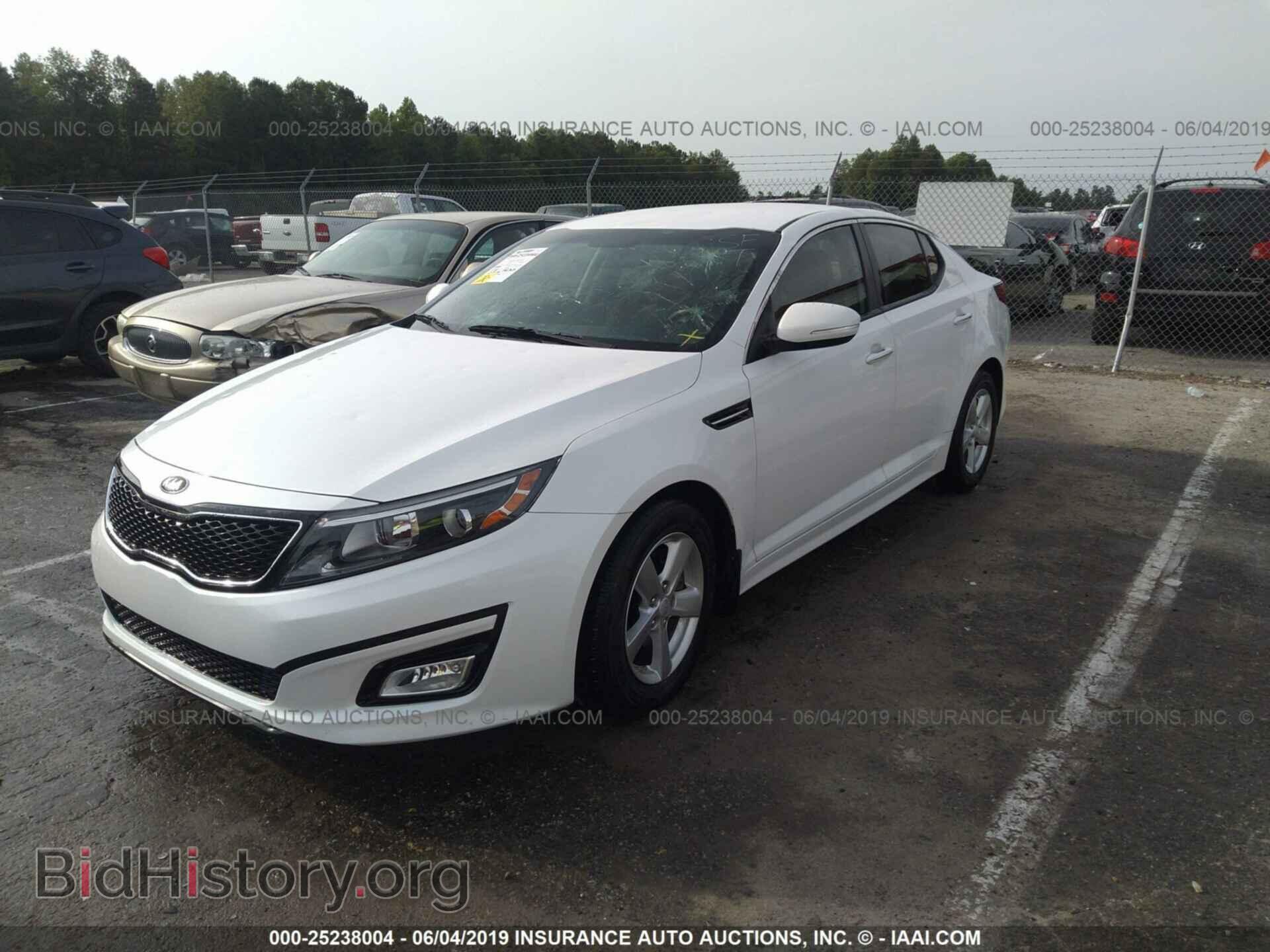 2015 KIA OPTIMA - VIN: KNAGM4A78F5602451 - Фото 2