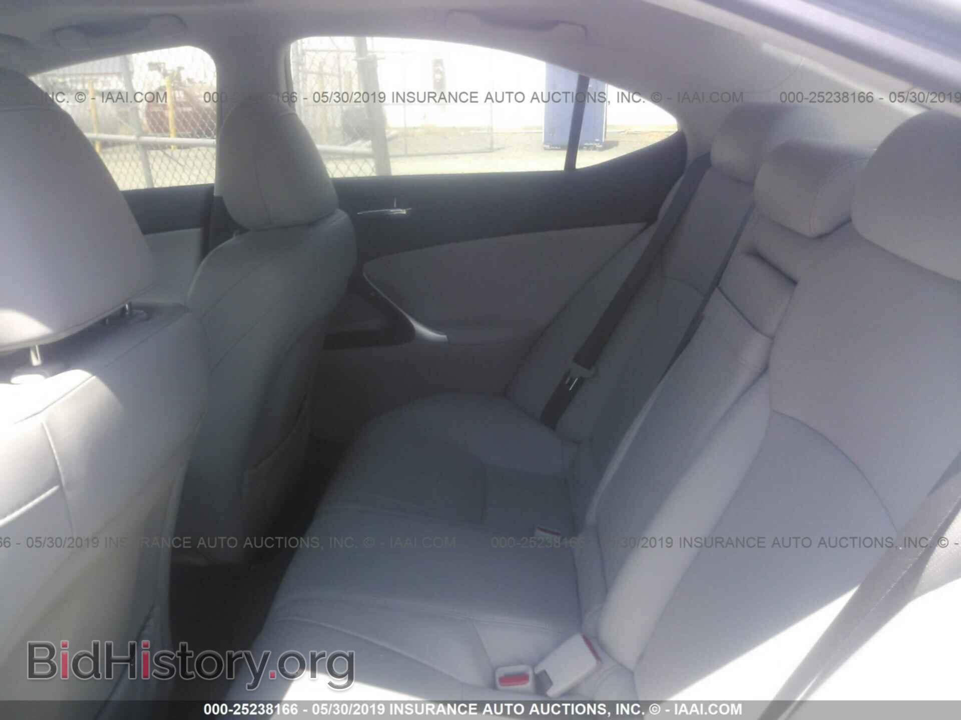2008 LEXUS IS - VIN: JTHBE262185018468 - Фото 8