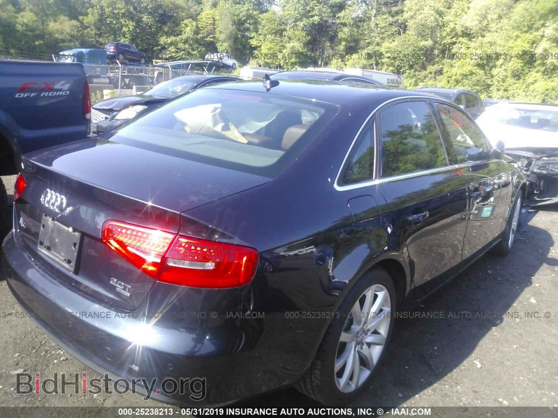 2013 AUDI A4 - VIN: WAUFFAFL1DN027696 - Photo 4