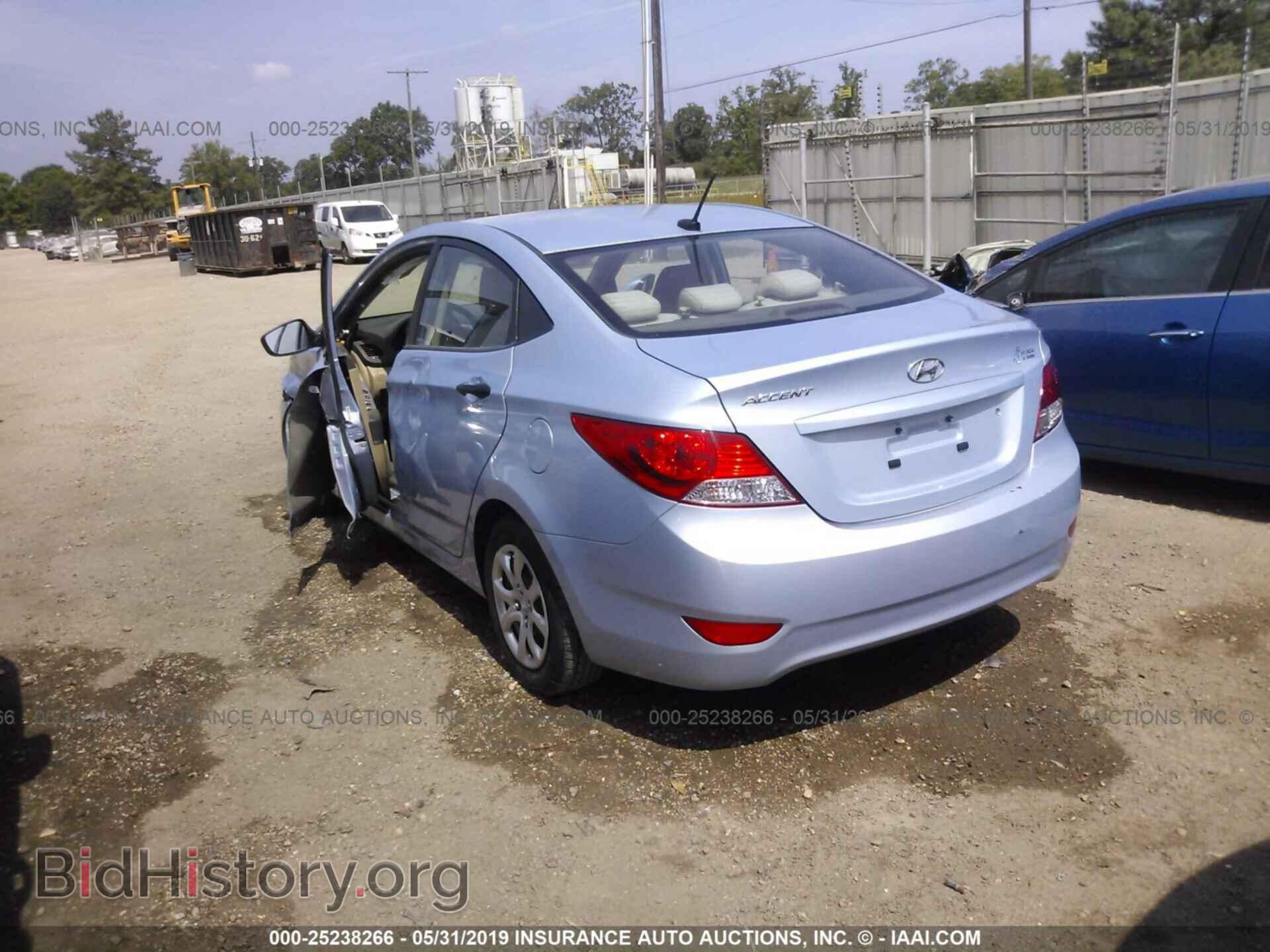 2012 HYUNDAI ACCENT - VIN: KMHCT4AE7CU078791 - Фото 3