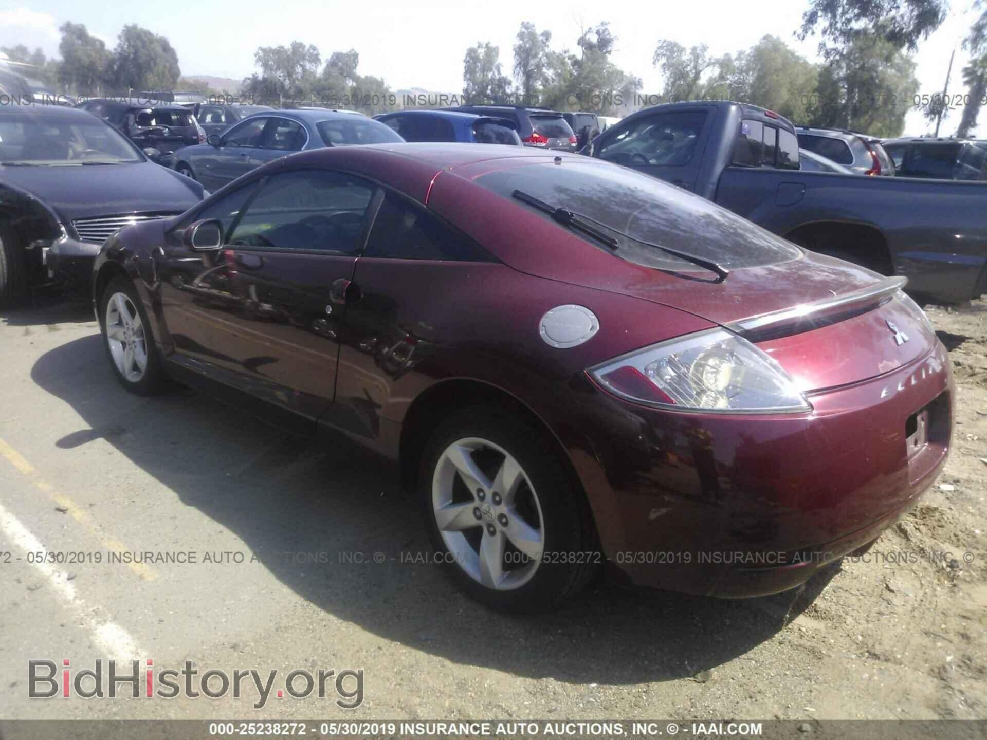 2007 Mitsubishi Eclipse - VIN: 4A3AK24F17E004013 - Фото 3