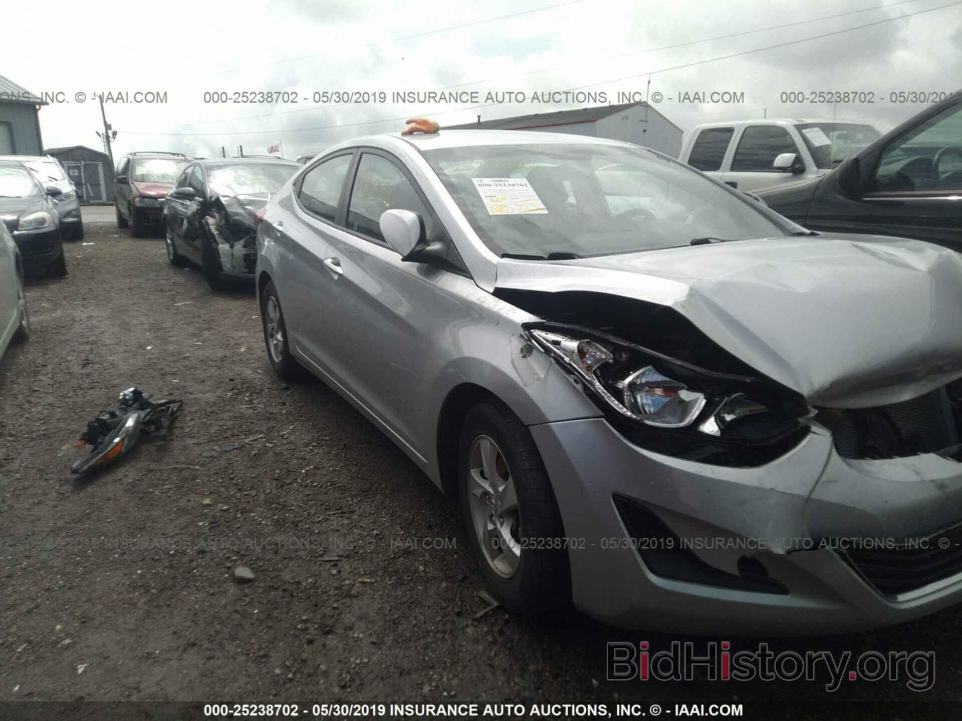 Photo 5NPDH4AE8EH521926 - HYUNDAI ELANTRA 2014