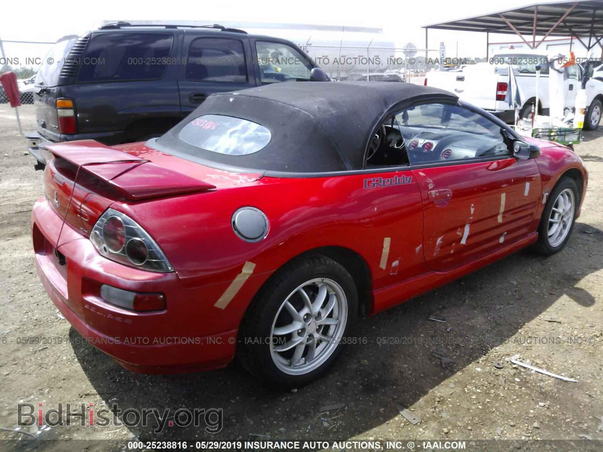 2002 MITSUBISHI ECLIPSE - VIN: 4A3AE85H82E053826 - Фото 4