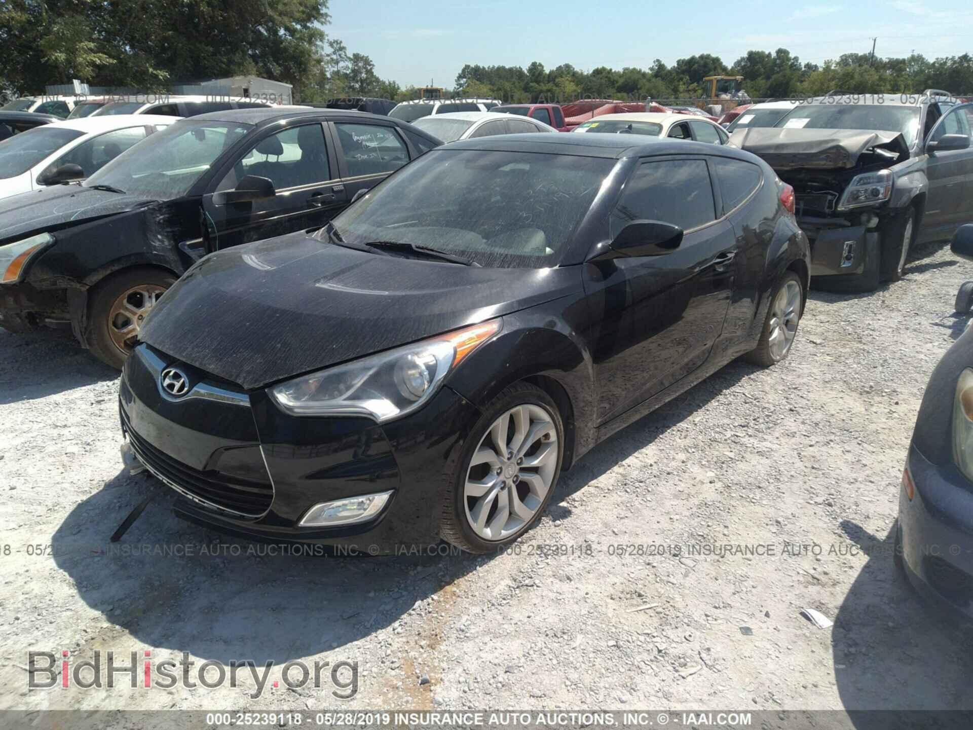2012 HYUNDAI VELOSTER - VIN: KMHTC6AD8CU034060 - Фото 2