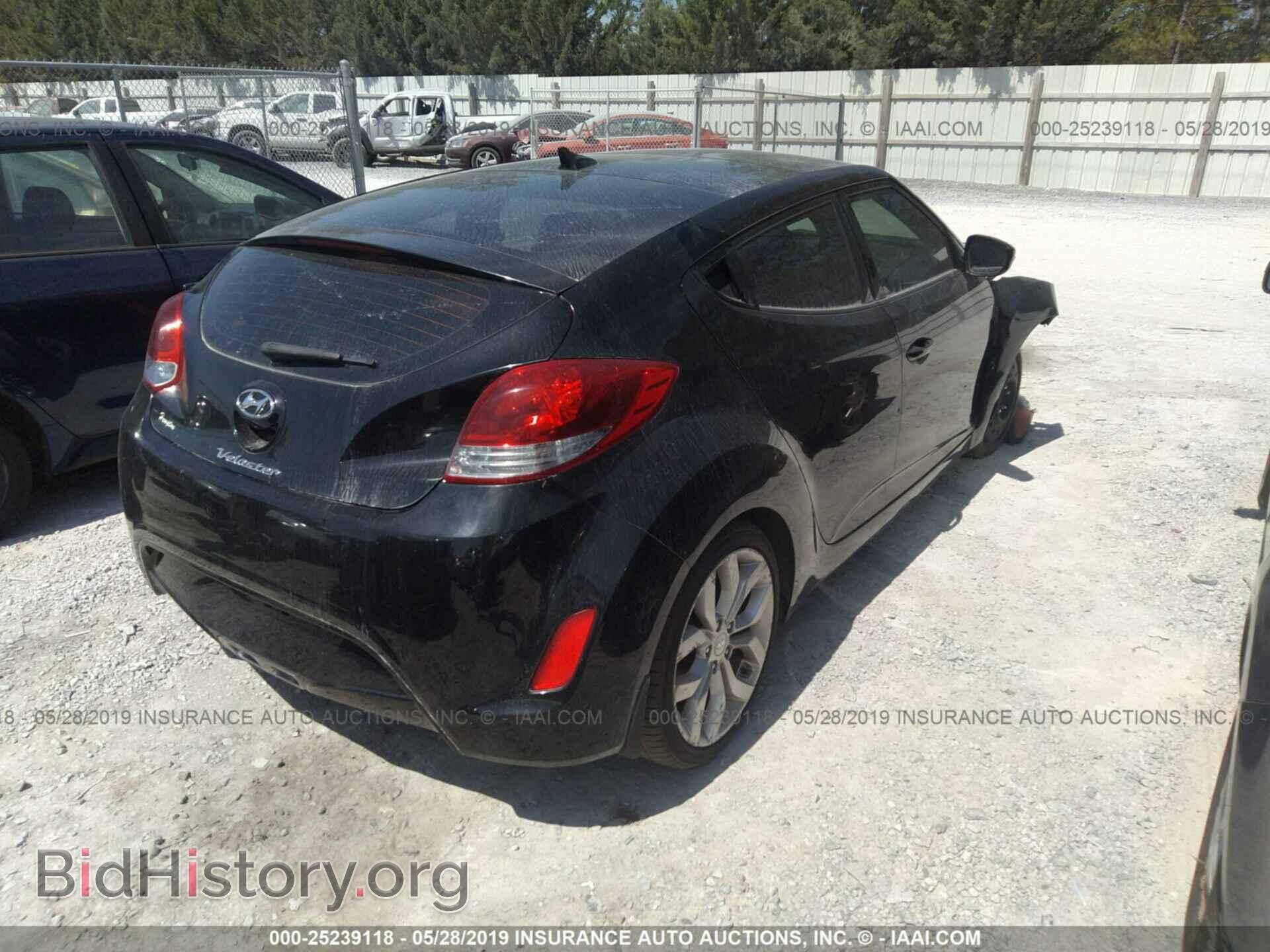 2012 HYUNDAI VELOSTER - VIN: KMHTC6AD8CU034060 - Фото 4
