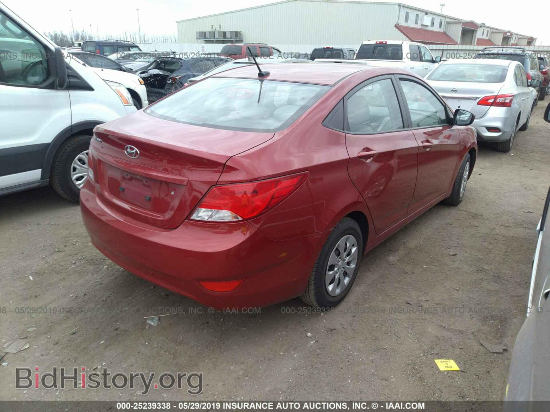 2017 HYUNDAI ACCENT - VIN: KMHCT4AE0HU393178 - Фото 4