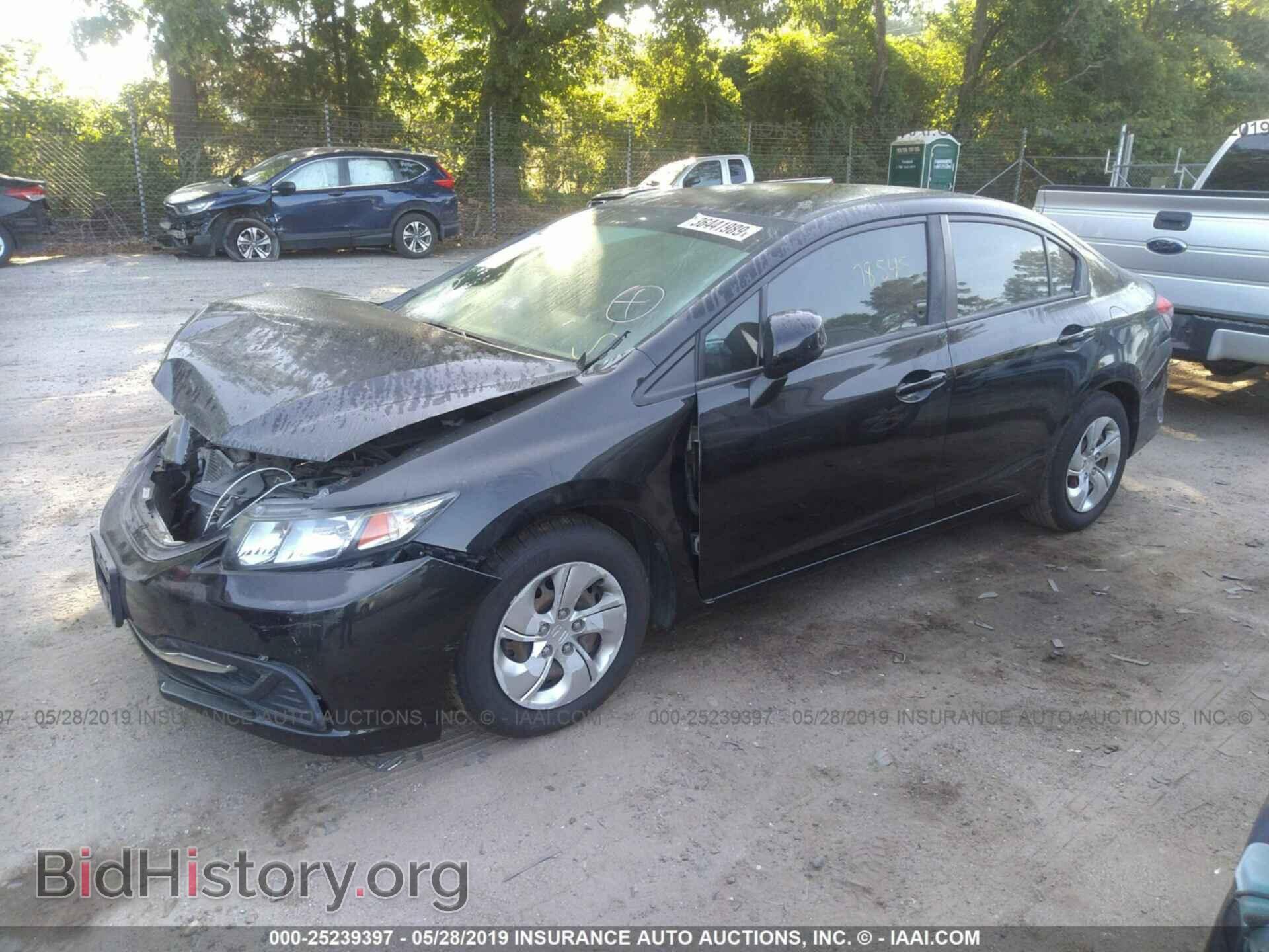 2013 HONDA CIVIC - VIN: 2HGFB2F59DH532367 - Фото 2