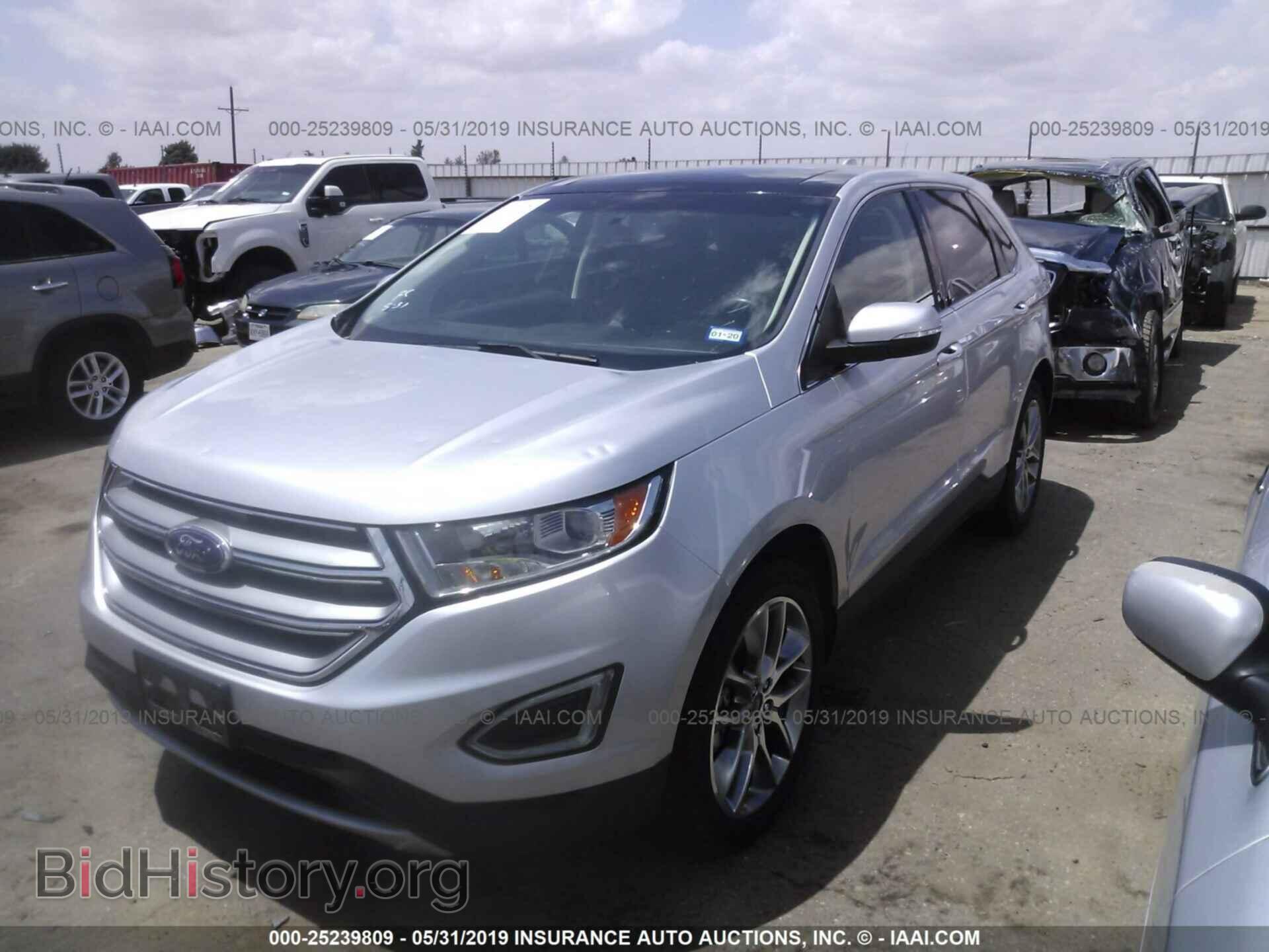 2016 FORD EDGE - VIN: 2FMPK3K94GBC11213 - Фото 2