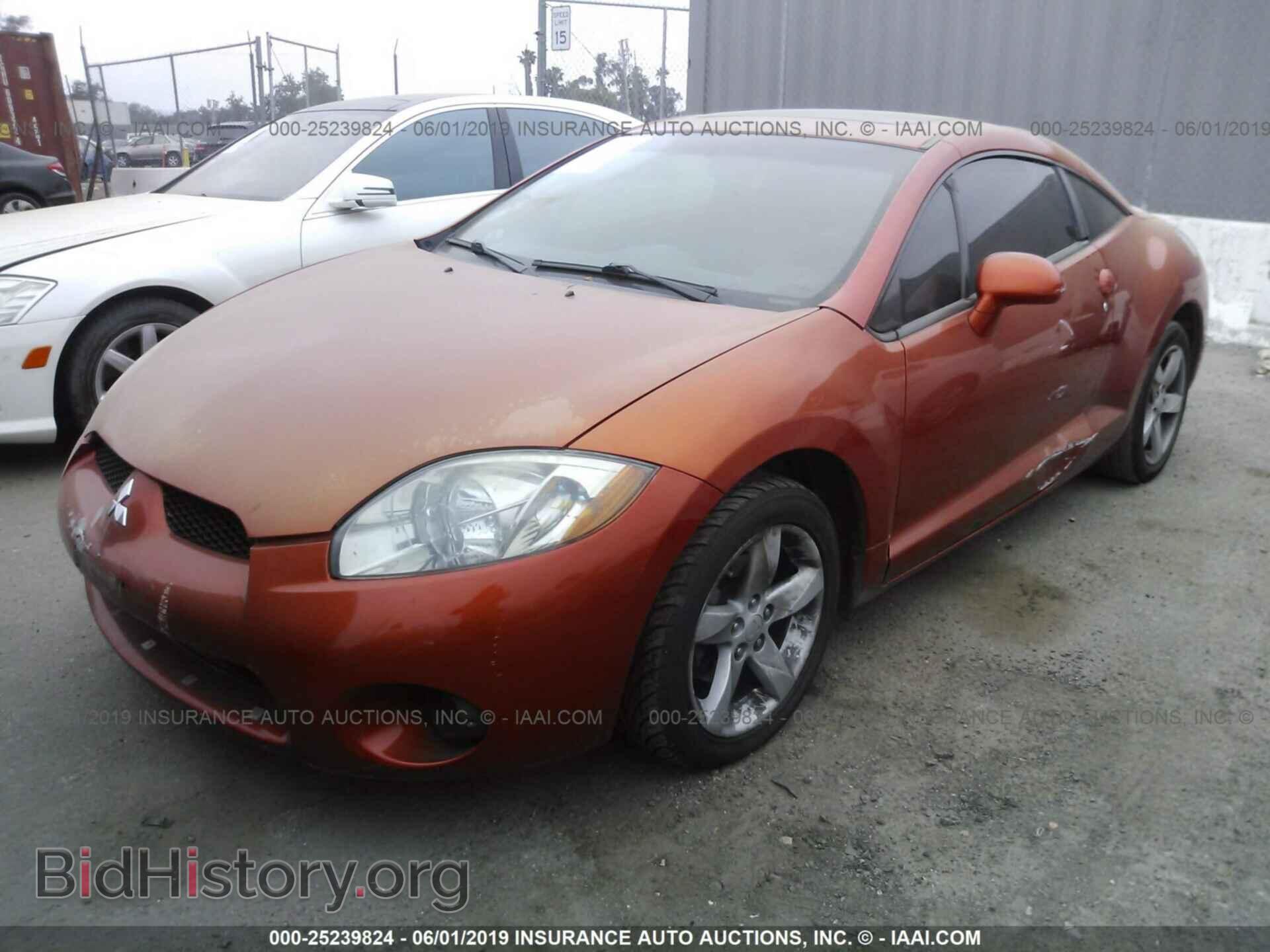 2006 MITSUBISHI ECLIPSE - VIN: 4A3AK24F76E016732 - Фото 2