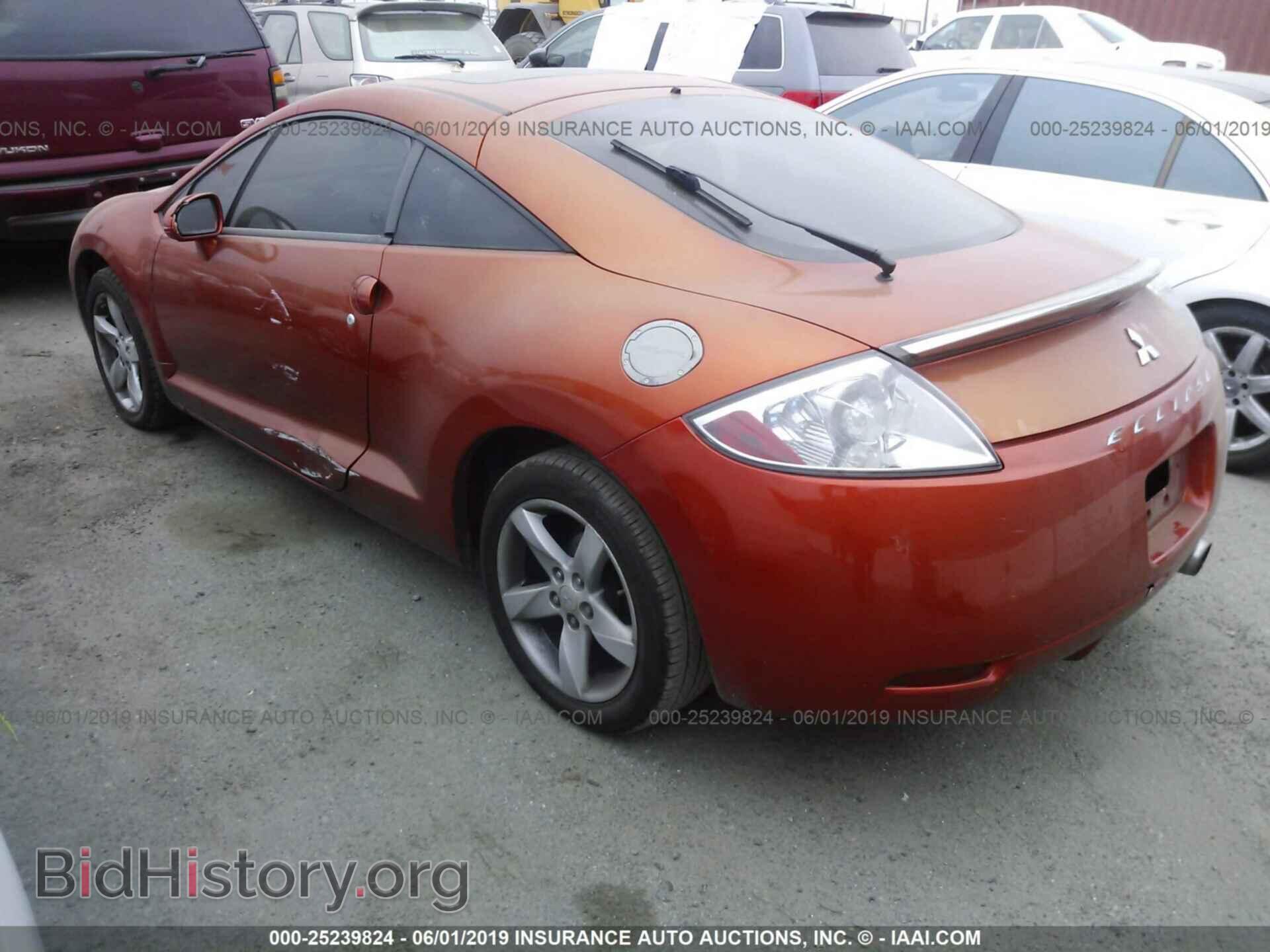 2006 MITSUBISHI ECLIPSE - VIN: 4A3AK24F76E016732 - Фото 3