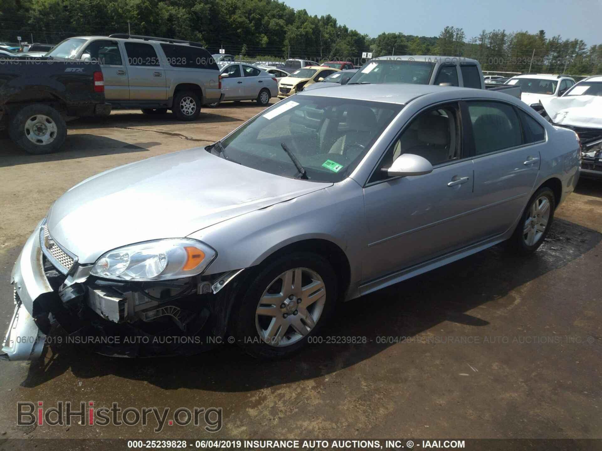 2012 CHEVROLET IMPALA - VIN: 2G1WG5E36C1294219 - Фото 2