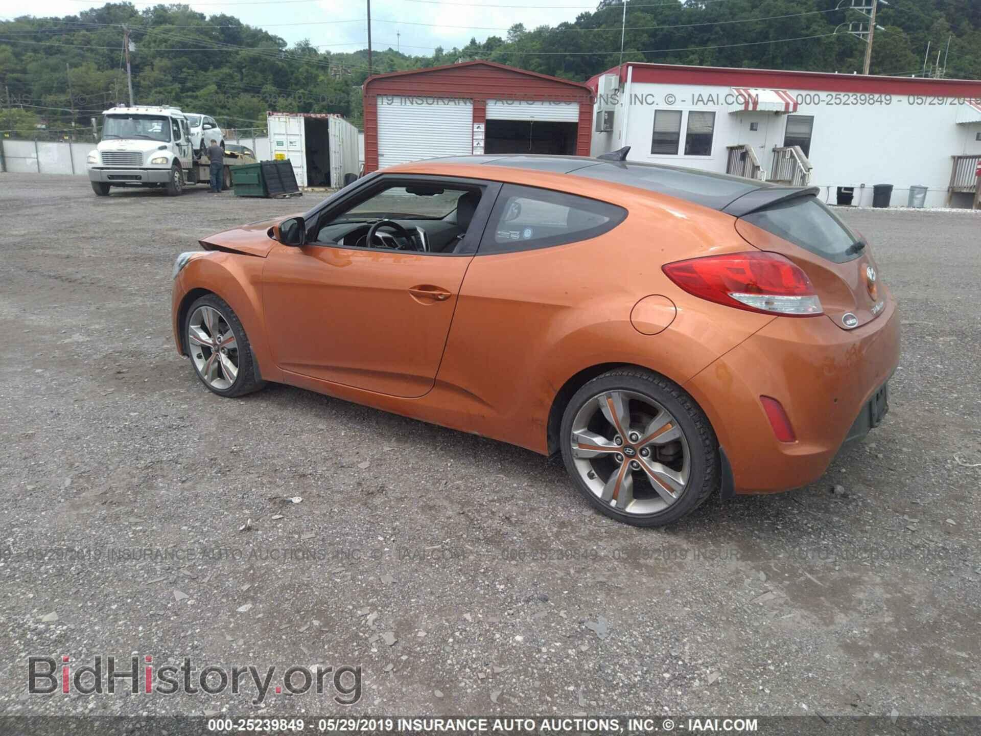 2012 HYUNDAI VELOSTER - VIN: KMHTC6AD2CU052425 - Фото 3