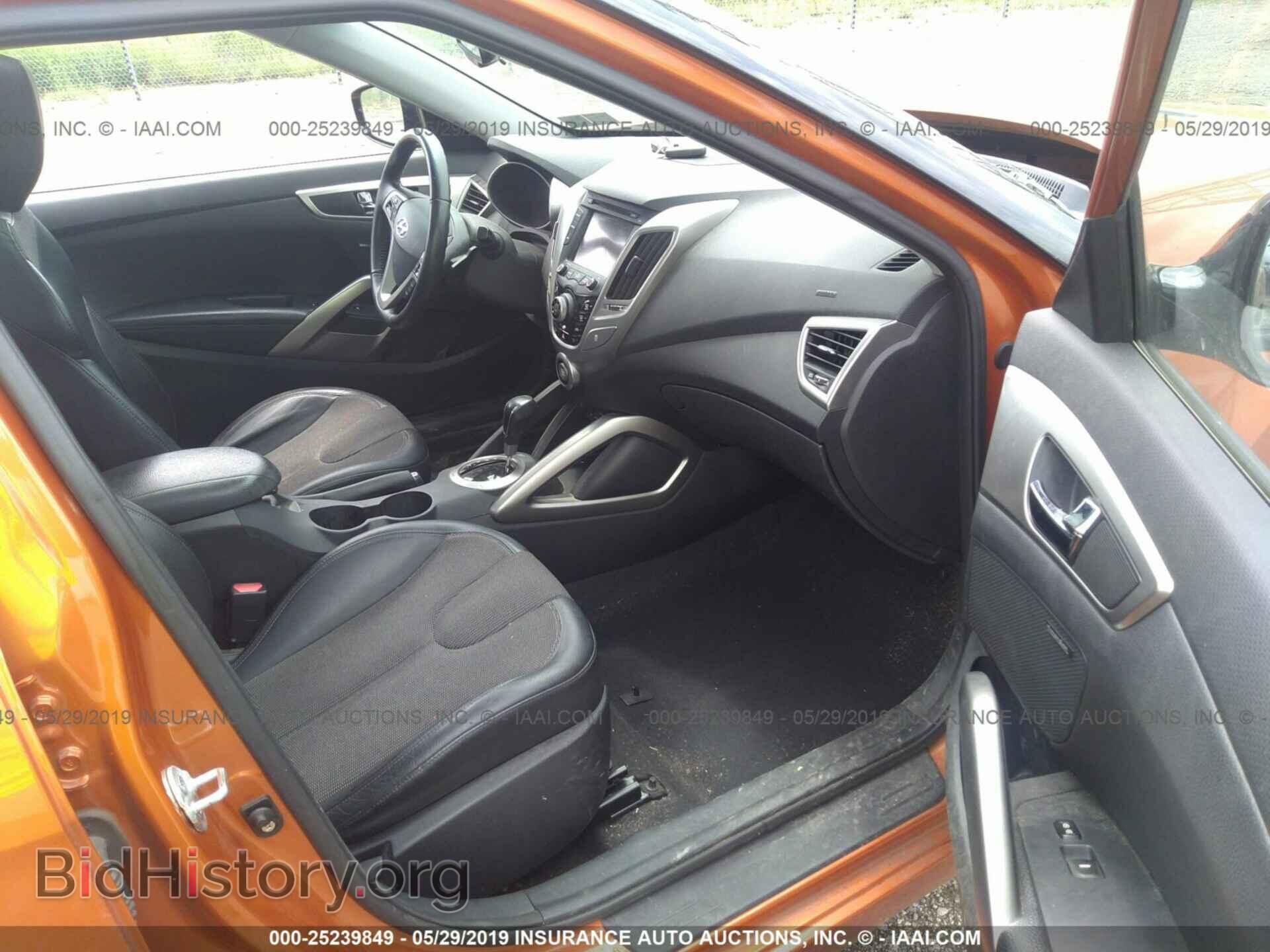 2012 HYUNDAI VELOSTER - VIN: KMHTC6AD2CU052425 - Фото 5