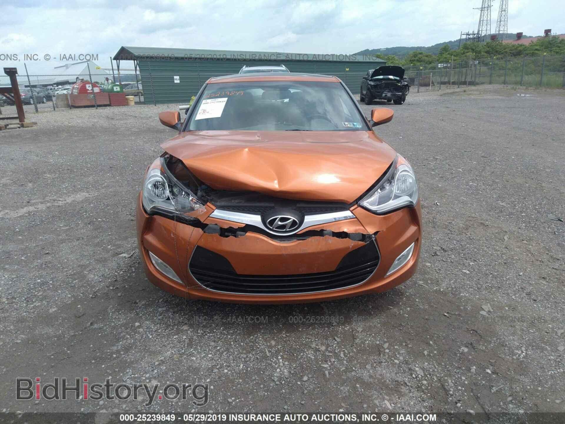 2012 HYUNDAI VELOSTER - VIN: KMHTC6AD2CU052425 - Фото 6
