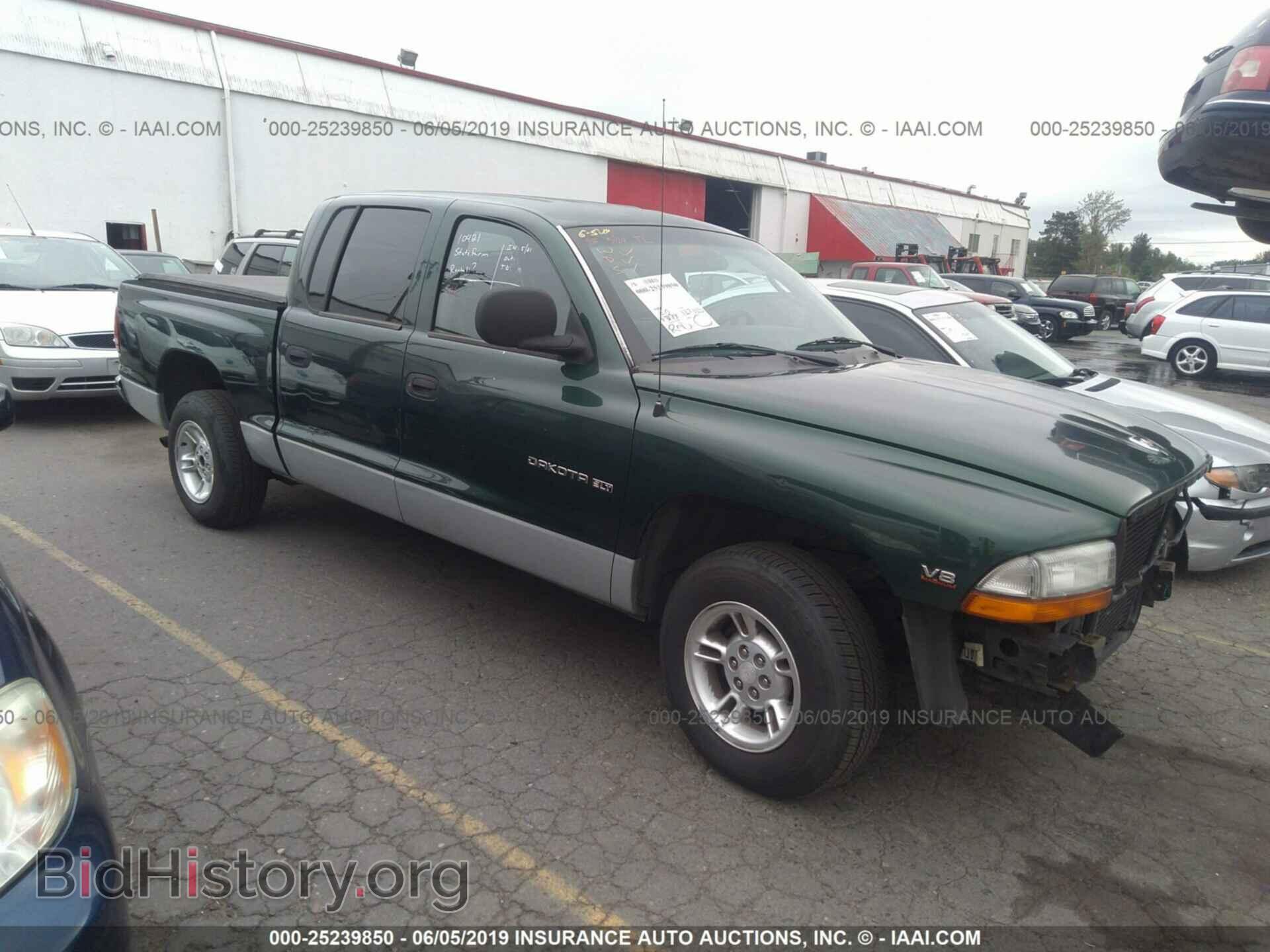 Фотография 1B7GL2AN8YS607890 - DODGE DAKOTA 2000