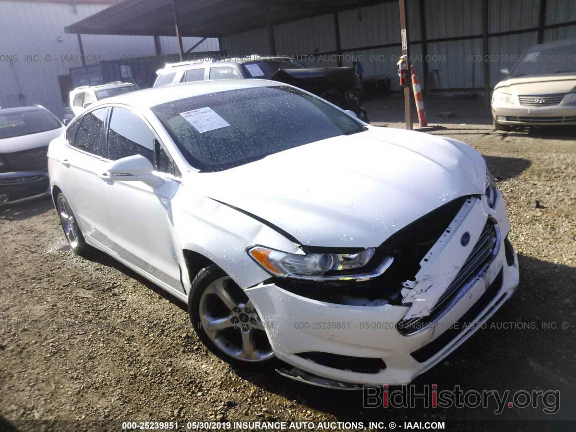 Photo 3FA6P0HR5DR356190 - FORD FUSION 2013