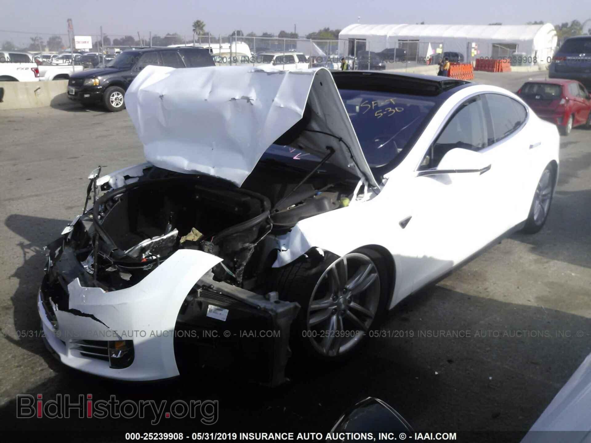 2013 TESLA MODEL S - VIN: 5YJSA1DN2DFP16567 - Photo 2
