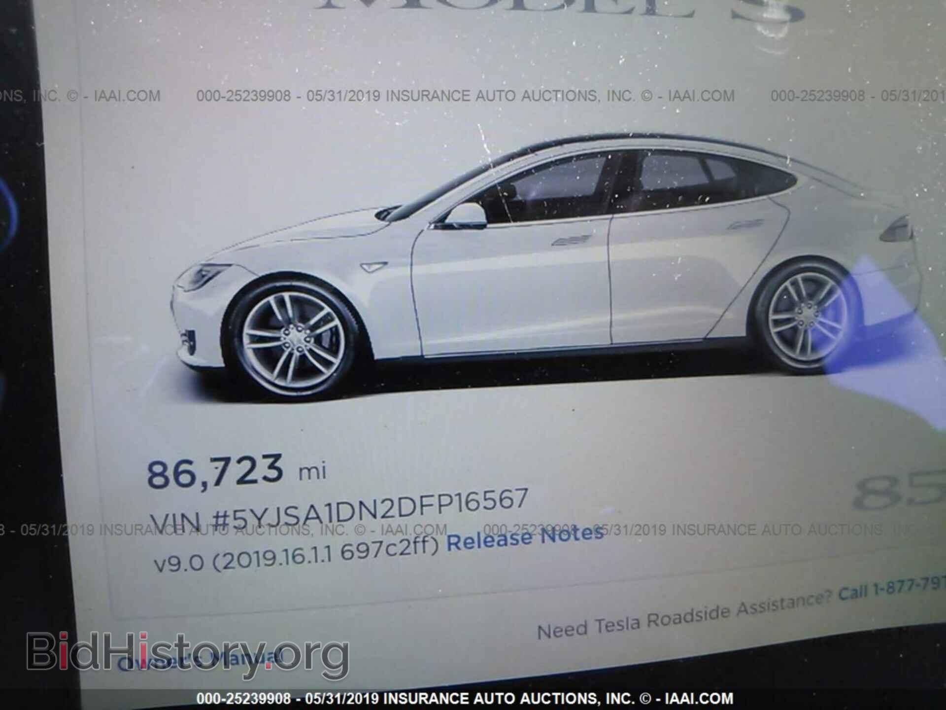 2013 TESLA MODEL S - VIN: 5YJSA1DN2DFP16567 - Photo 7