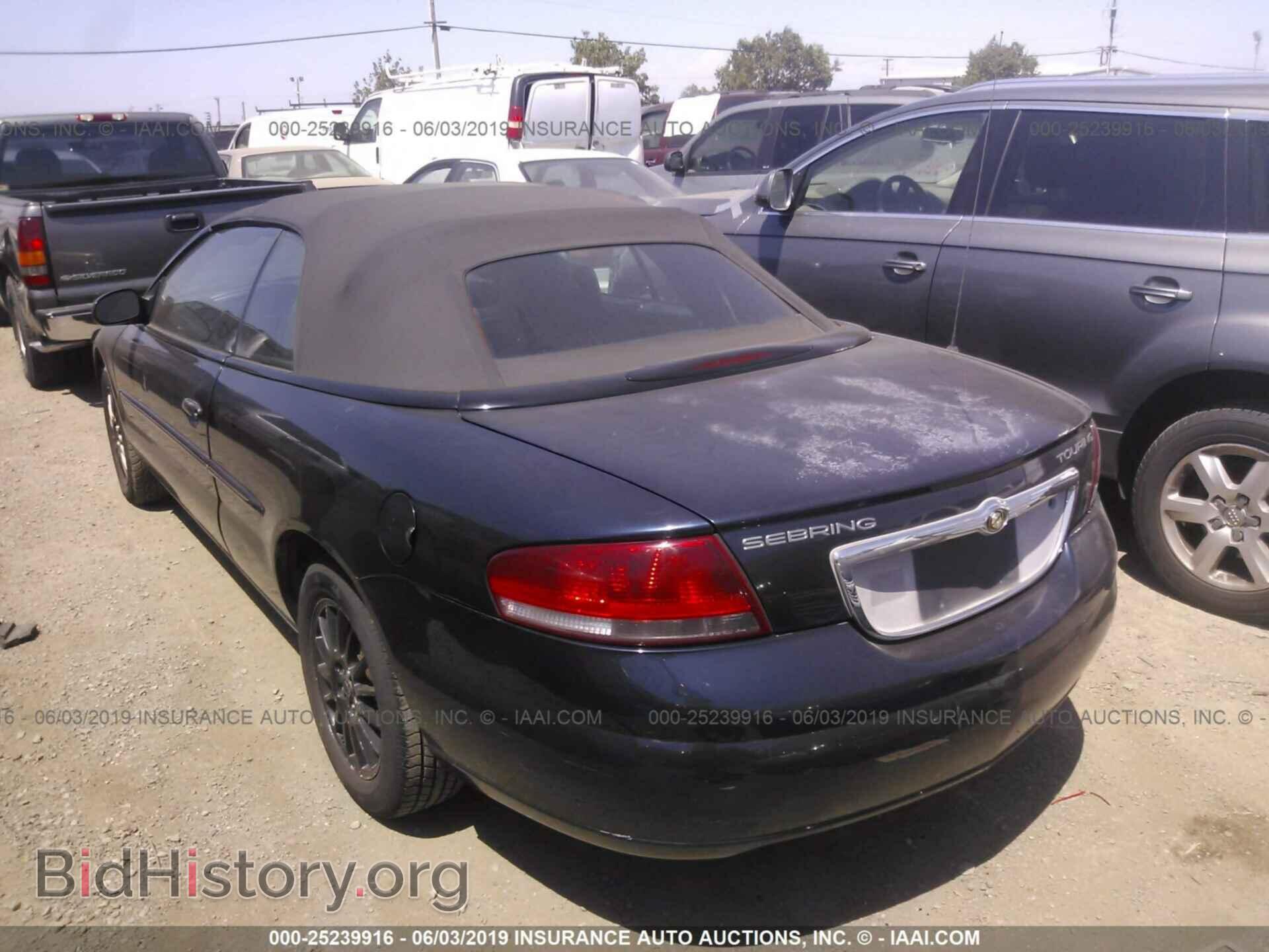 2004 CHRYSLER SEBRING - VIN: 1C3EL55R54N224430 - Фото 3