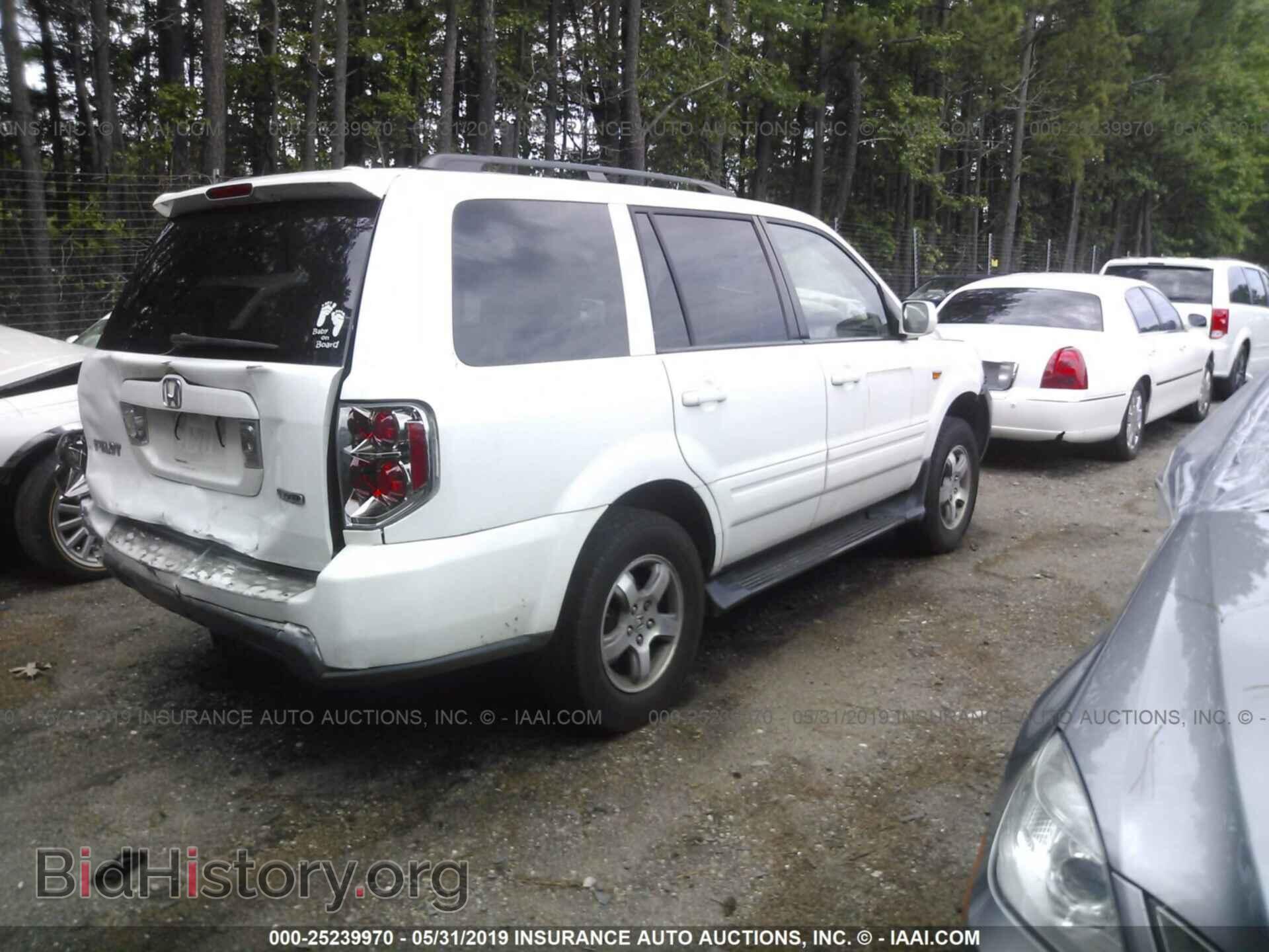 2006 HONDA PILOT - VIN: 2HKYF18626H565149 - Фото 4