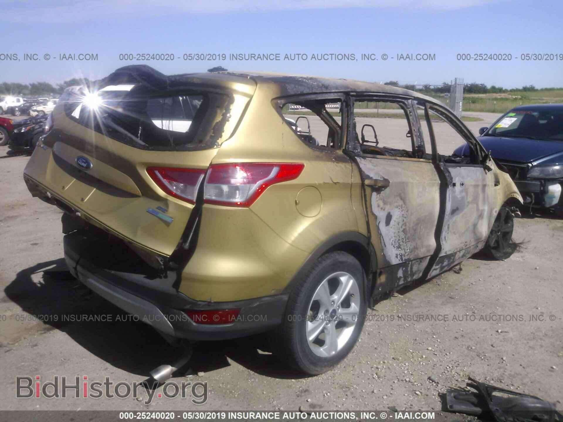 2014 FORD ESCAPE - VIN: 1FMCU0GX8EUC44379 - Фото 4