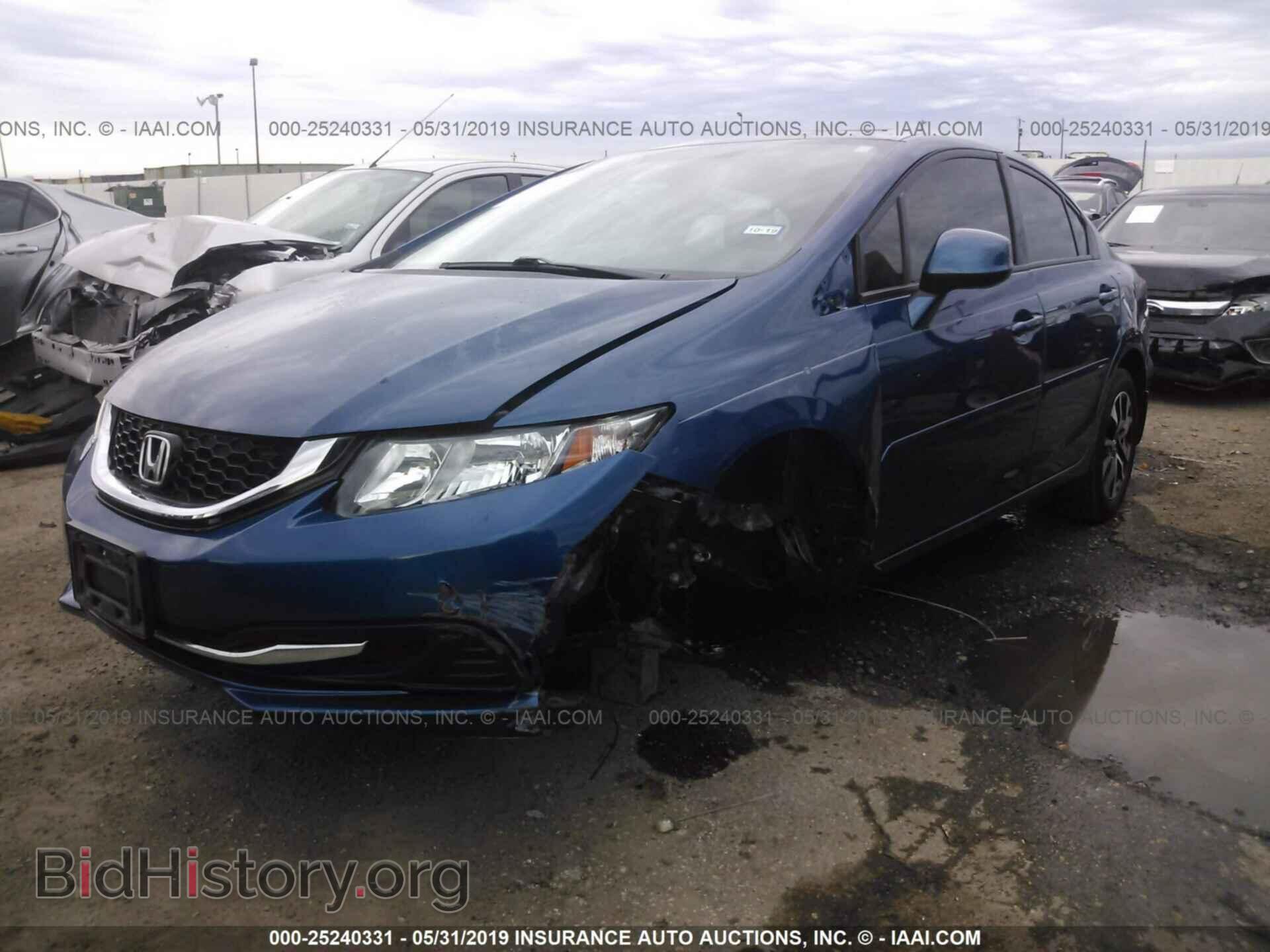 2013 HONDA CIVIC - VIN: 19XFB2F85DE072242 - Фото 2