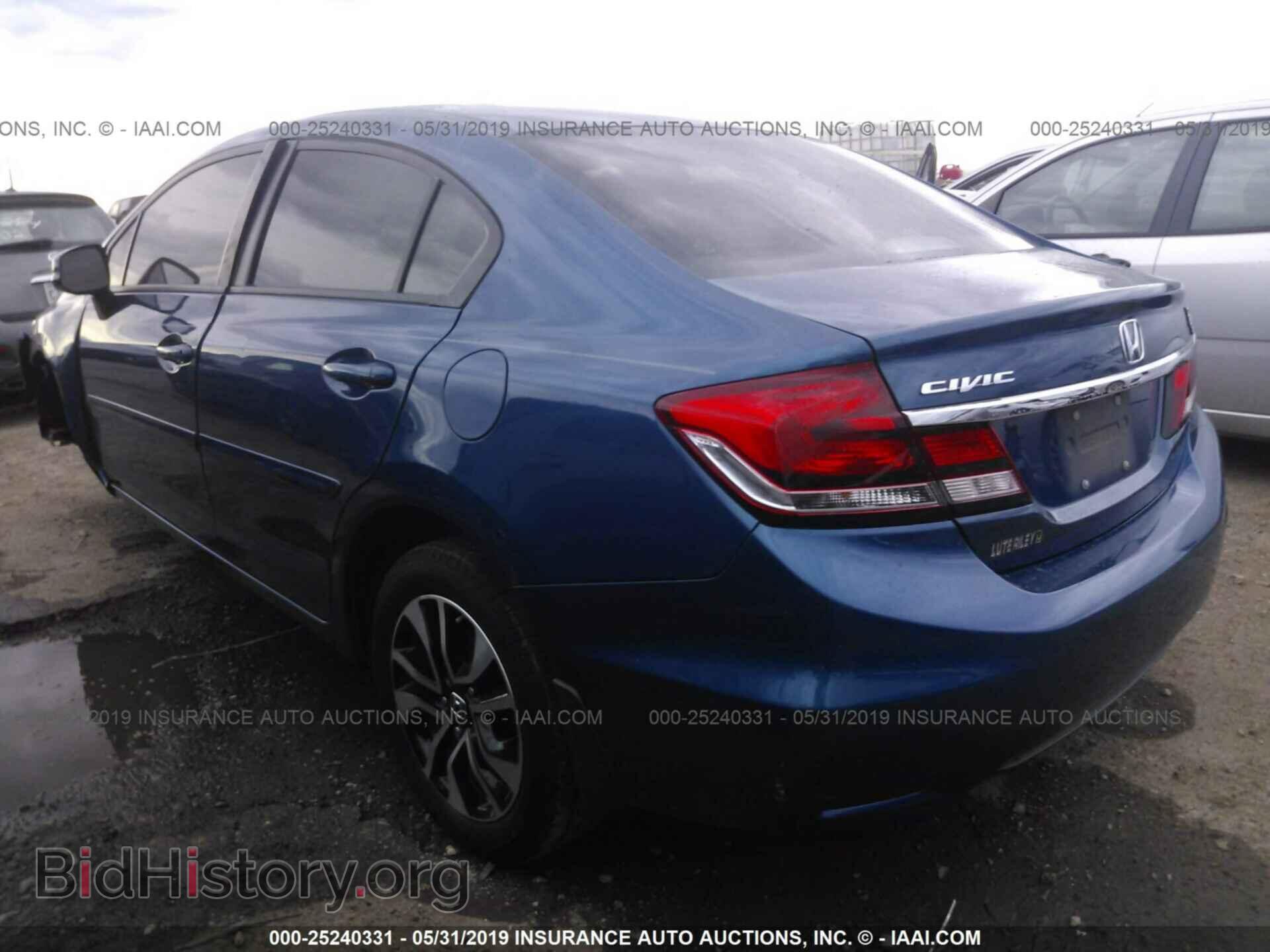 2013 HONDA CIVIC - VIN: 19XFB2F85DE072242 - Фото 3
