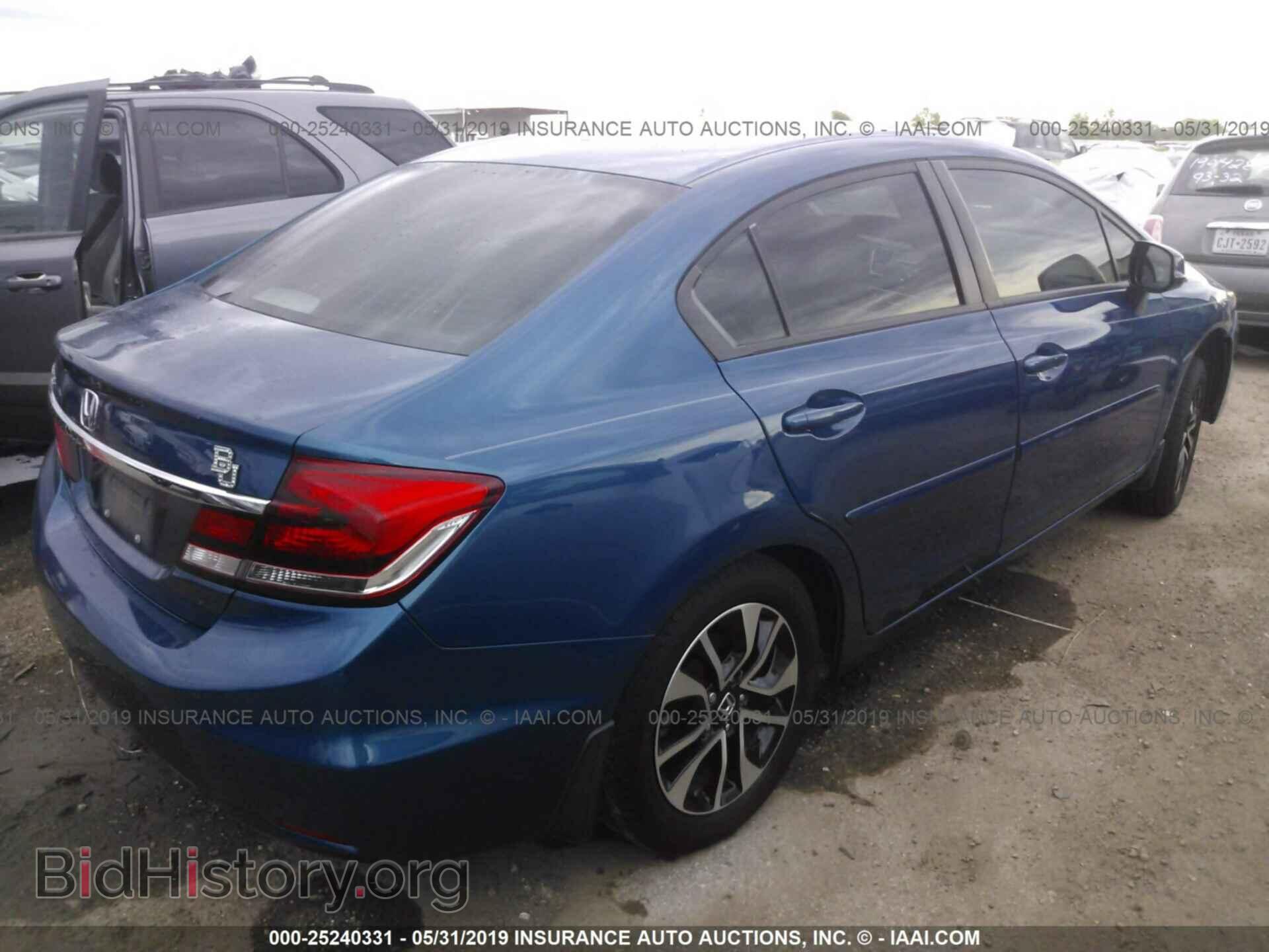 2013 HONDA CIVIC - VIN: 19XFB2F85DE072242 - Фото 4