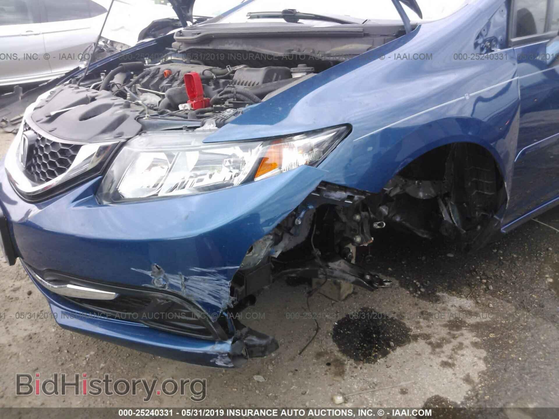 2013 HONDA CIVIC - VIN: 19XFB2F85DE072242 - Фото 6