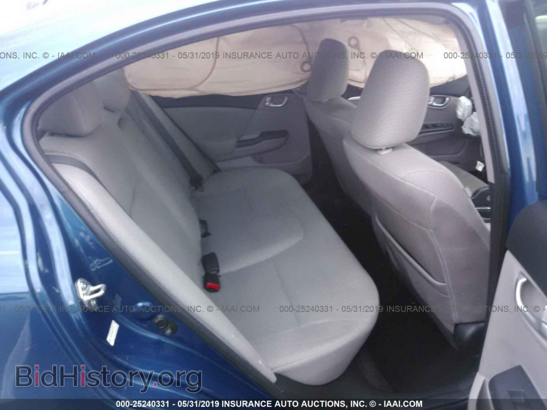 2013 HONDA CIVIC - VIN: 19XFB2F85DE072242 - Фото 8