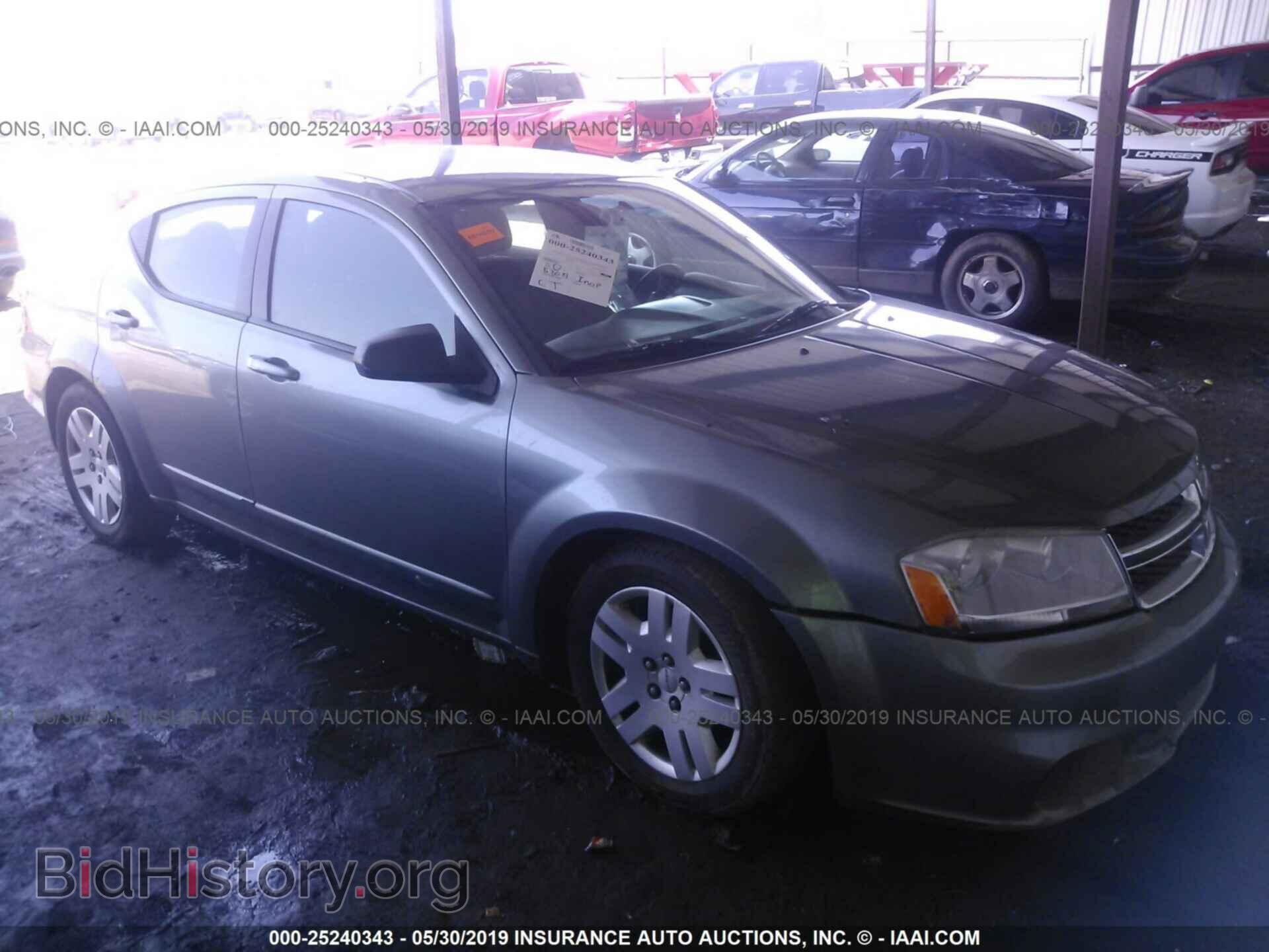 Фотография 1C3CDZAB8CN193807 - DODGE AVENGER 2012