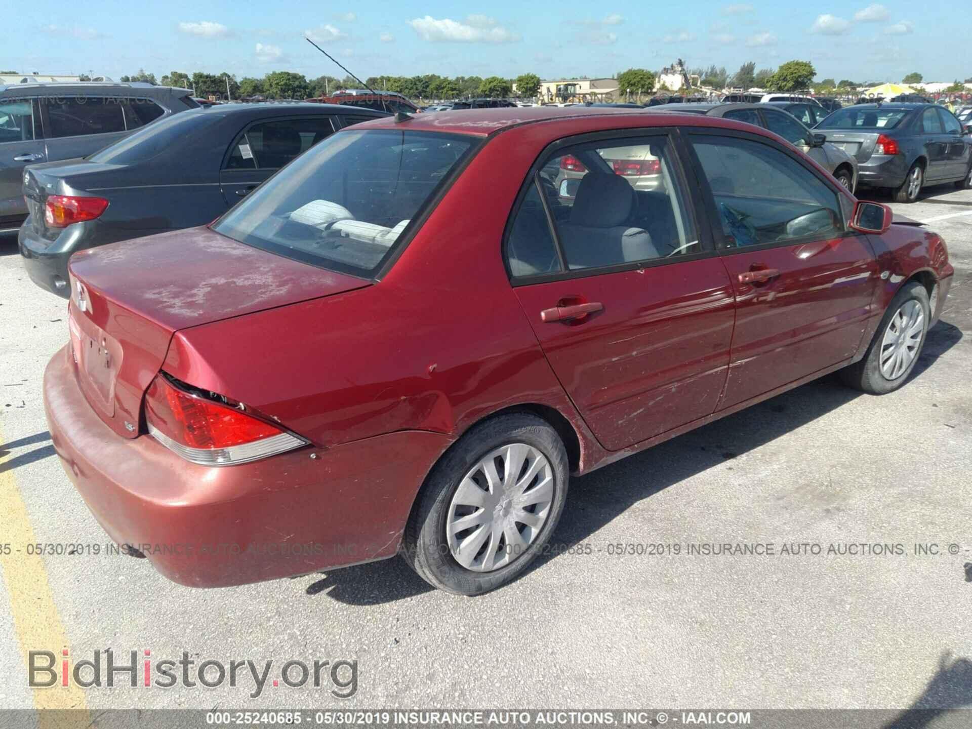 2006 MITSUBISHI LANCER - VIN: JA3AJ26E86U007763 - Фото 4