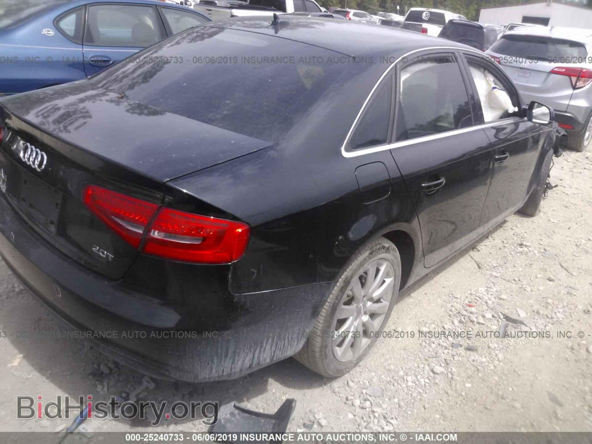 2013 AUDI A4 - VIN: WAUAFAFLXDA156716 - Фото 4