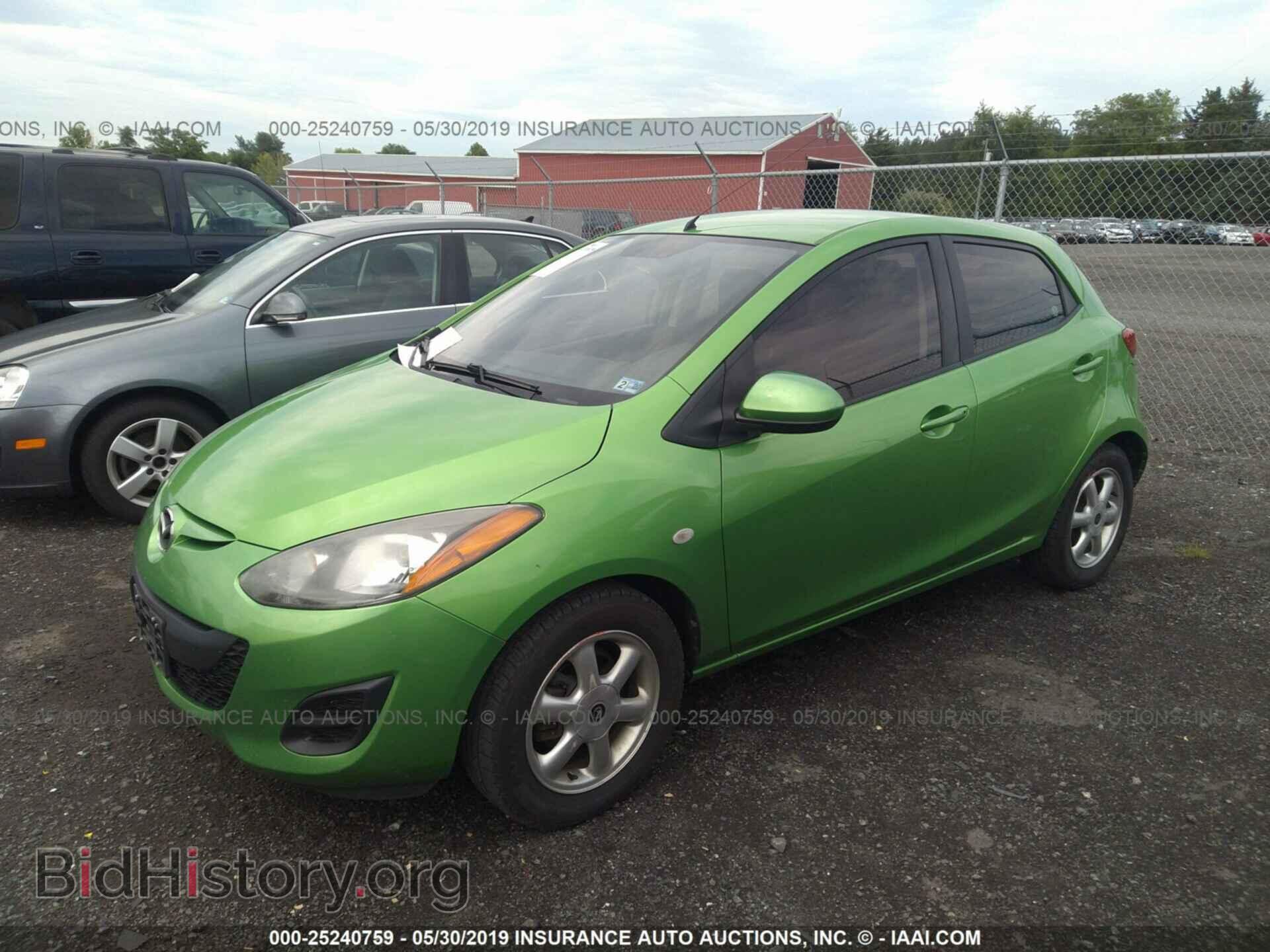 2013 MAZDA MAZDA2 - VIN: JM1DE1KY7D0164928 - Photo 2