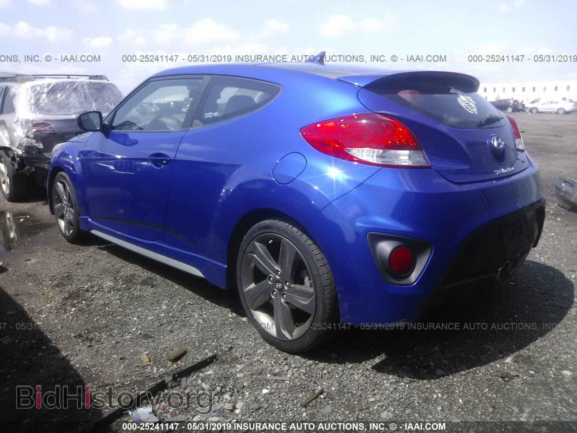 2014 HYUNDAI VELOSTER - VIN: KMHTC6AE5EU200787 - Фото 3