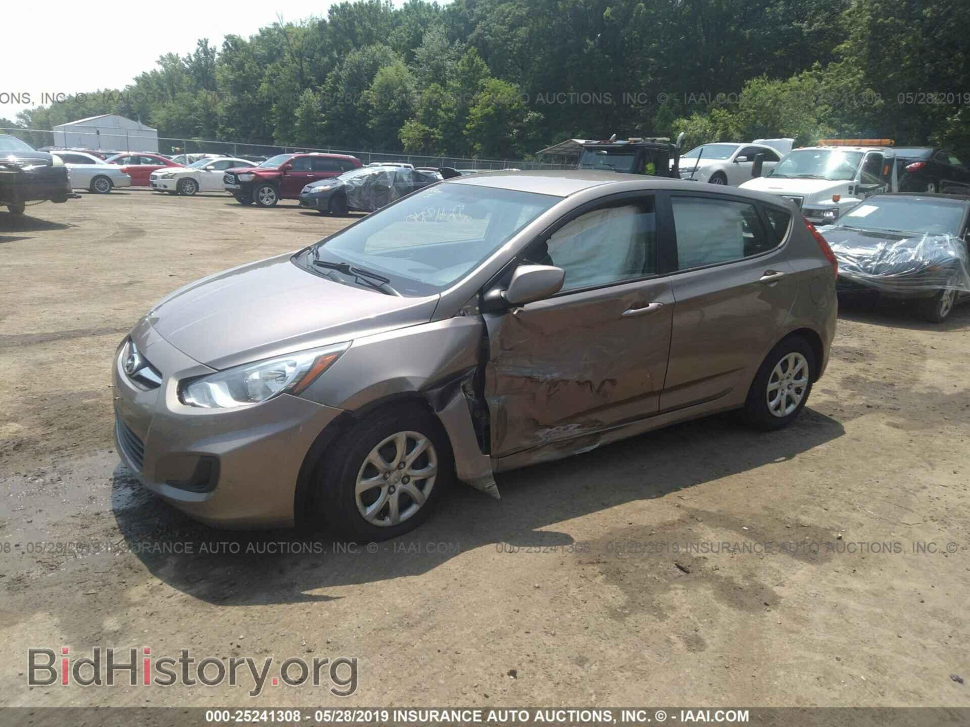 2014 HYUNDAI ACCENT - VIN: KMHCT5AE1EU149279 - Фото 2