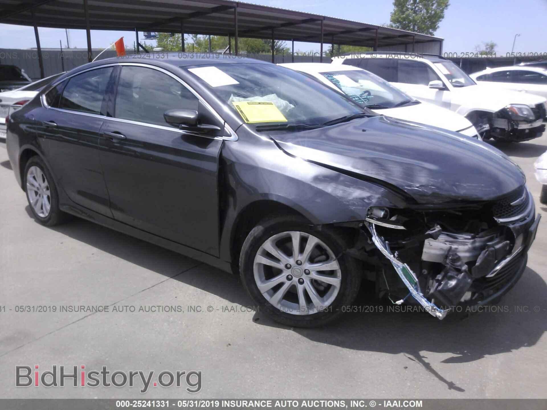 Фотография 1C3CCCAB1GN140906 - CHRYSLER 200 2016