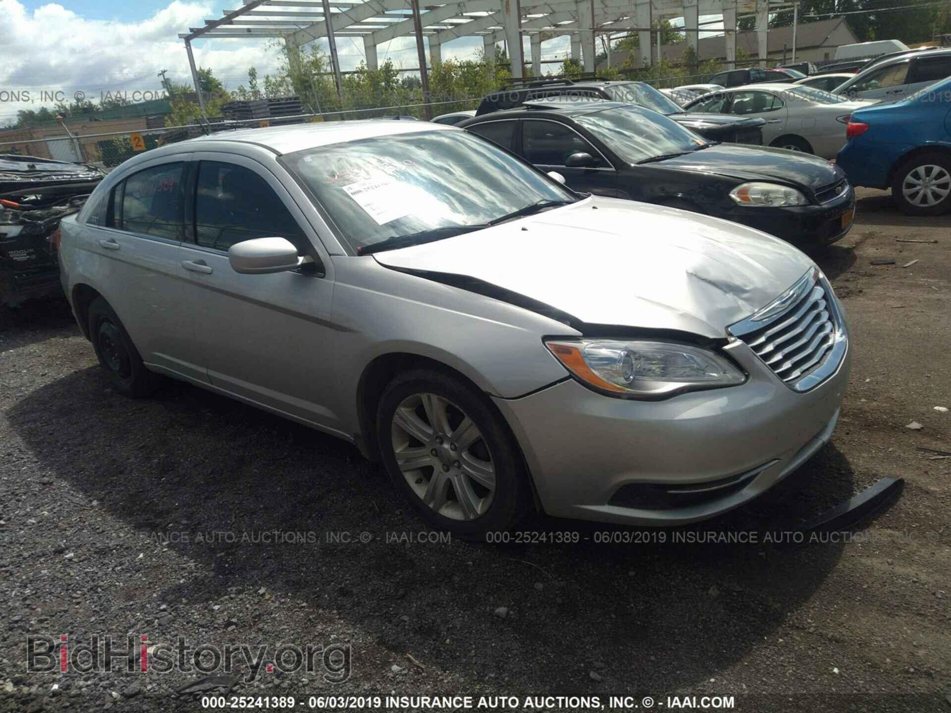 Фотография 1C3CCBBB5CN125263 - CHRYSLER 200 2012
