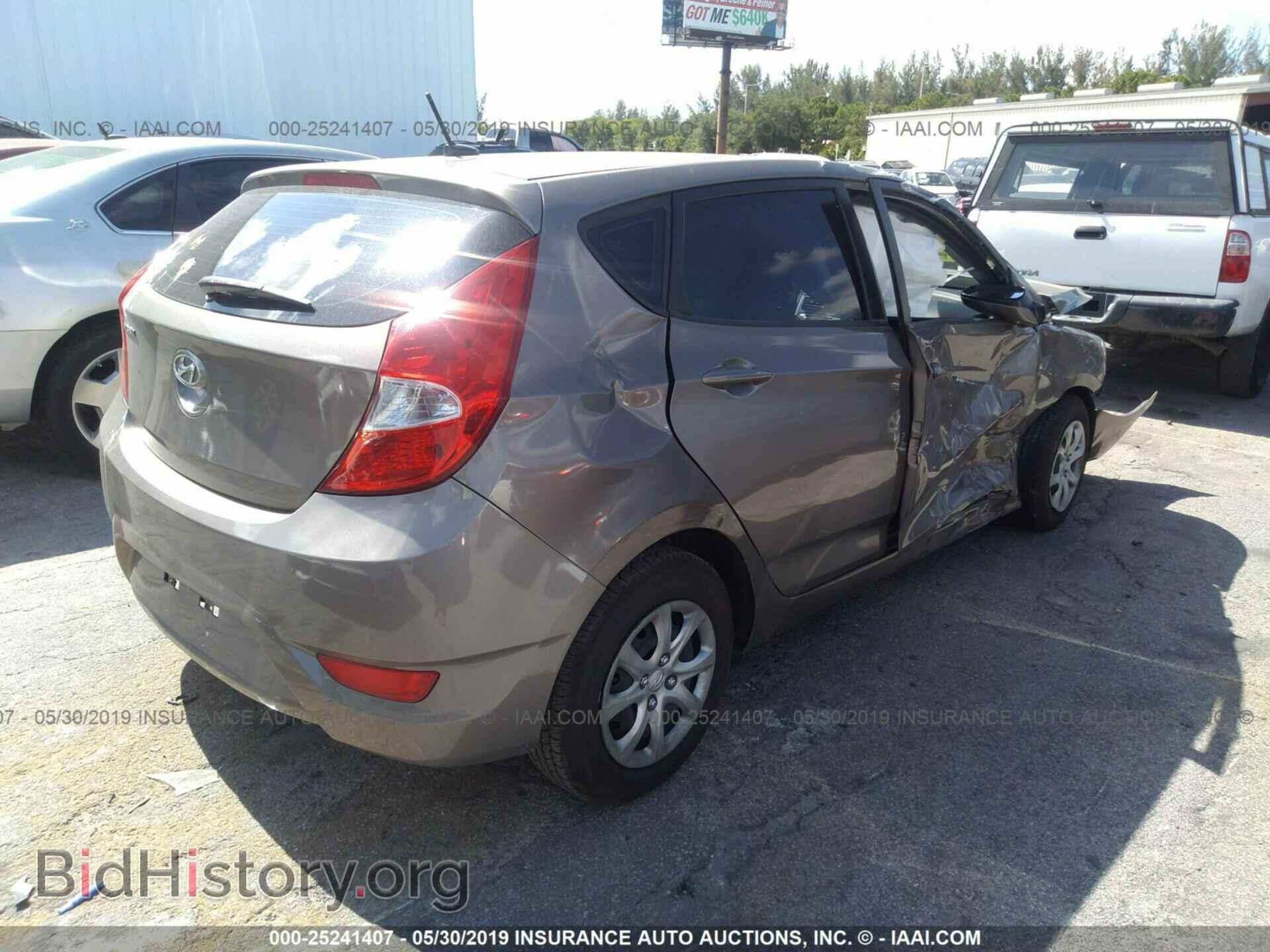 2014 HYUNDAI ACCENT - VIN: KMHCT5AE3EU149543 - Фото 4