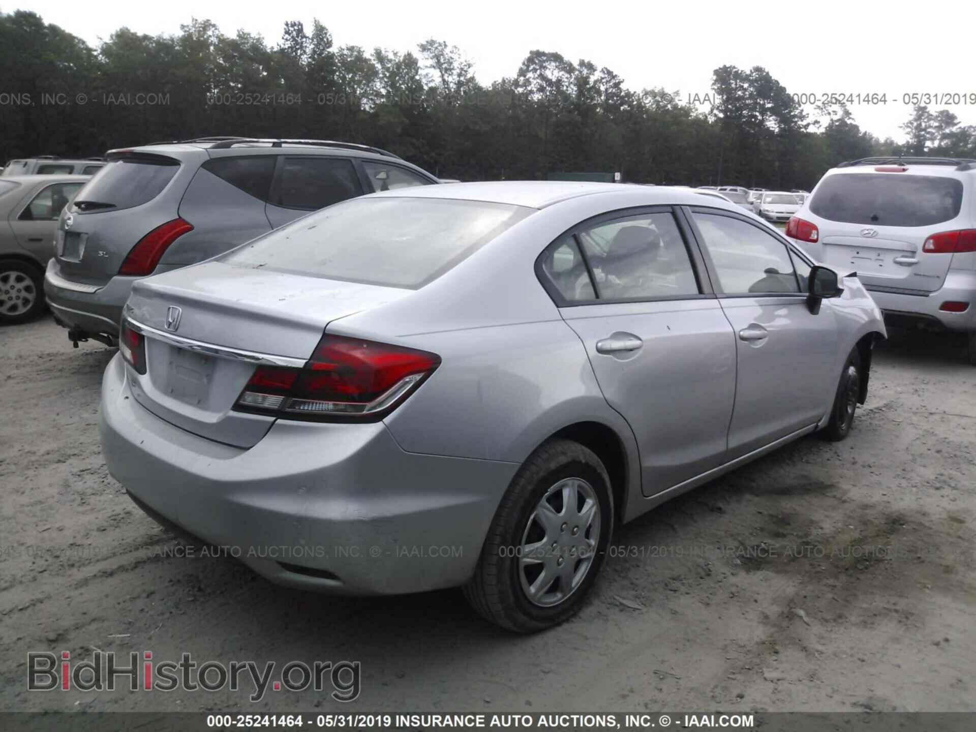 2013 HONDA CIVIC - VIN: 2HGFB2F50DH554757 - Фото 4