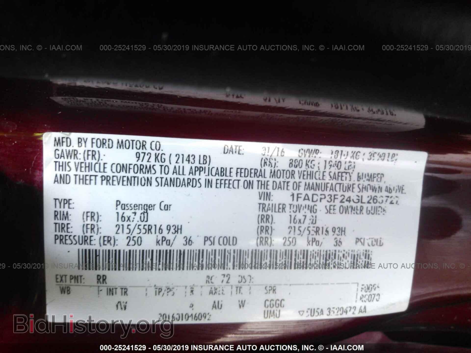 2016 FORD FOCUS - VIN: 1FADP3F24GL263727 - Photo 9