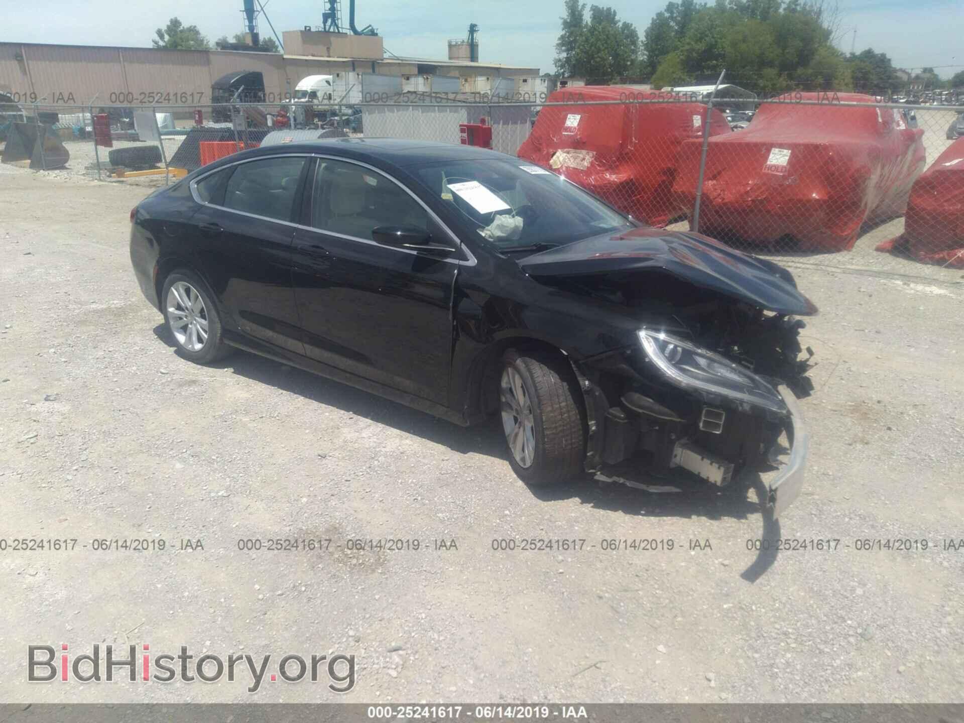 Фотография 1C3CCCAB4GN108595 - CHRYSLER 200 2016