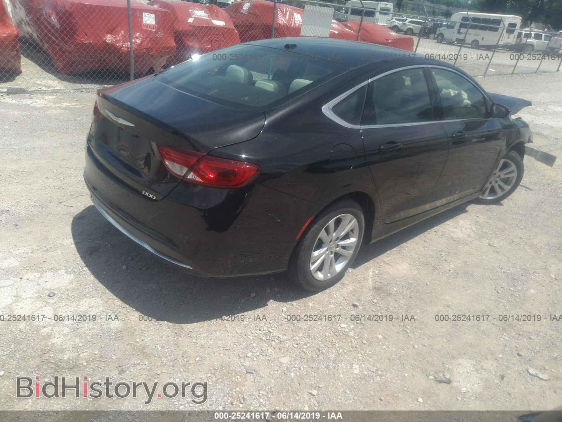 2016 CHRYSLER 200 - VIN: 1C3CCCAB4GN108595 - Фото 4