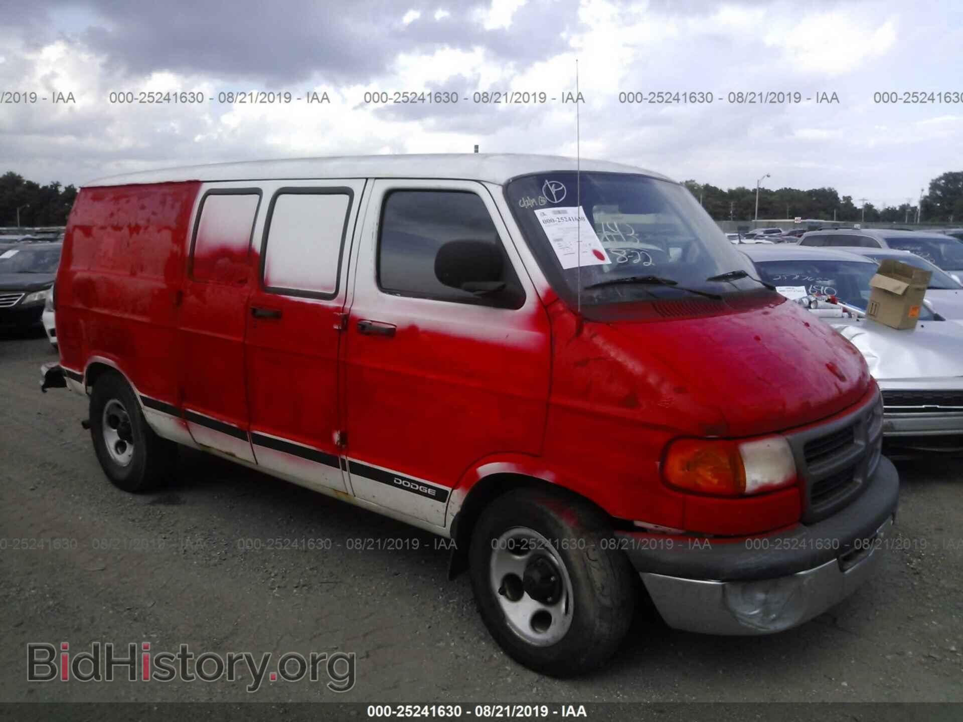 Photo 2D7HB11Y43K513011 - DODGE RAM VAN 2003