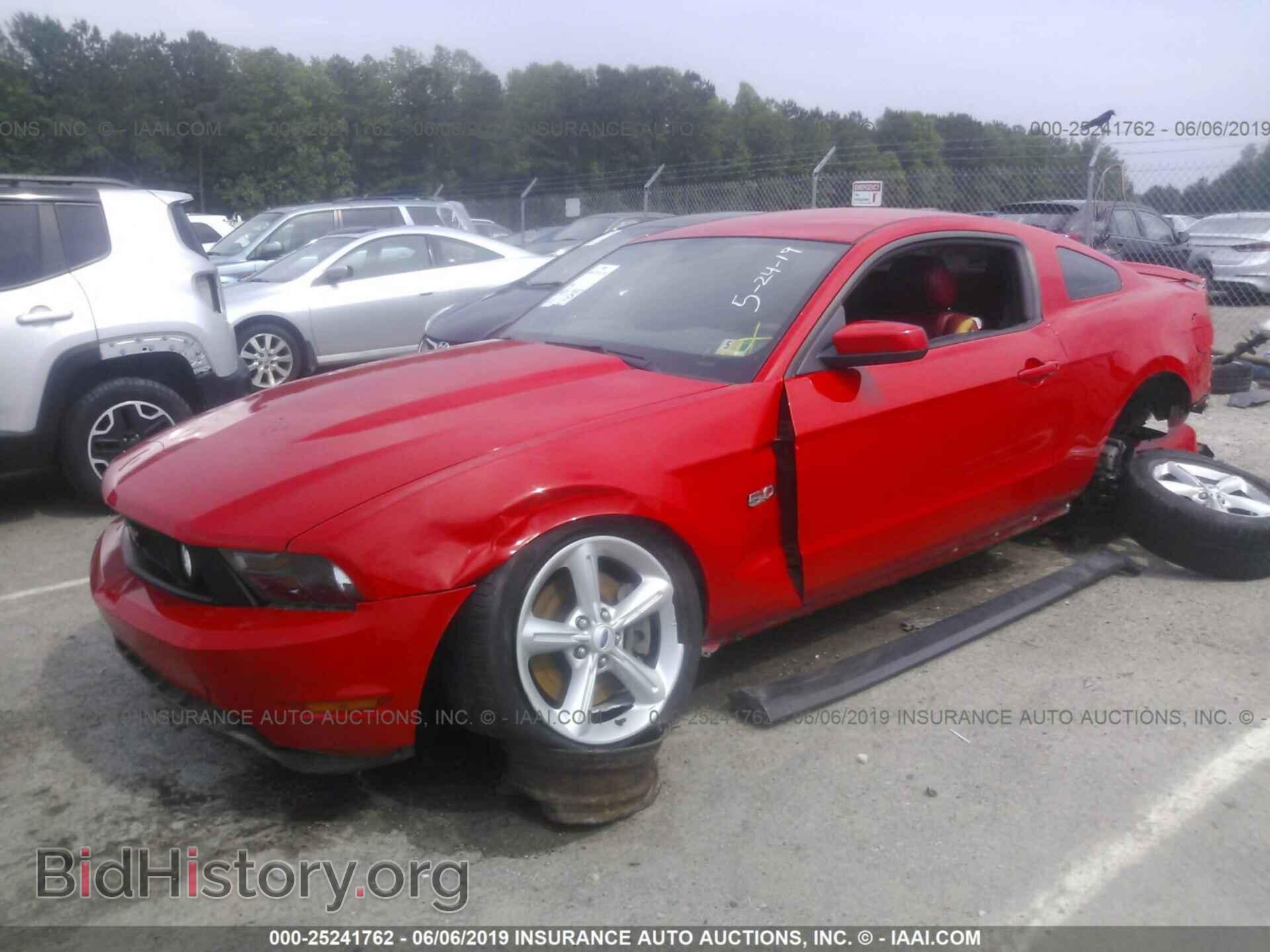 2012 FORD MUSTANG - VIN: 1ZVBP8CF9C5268844 - Фото 2