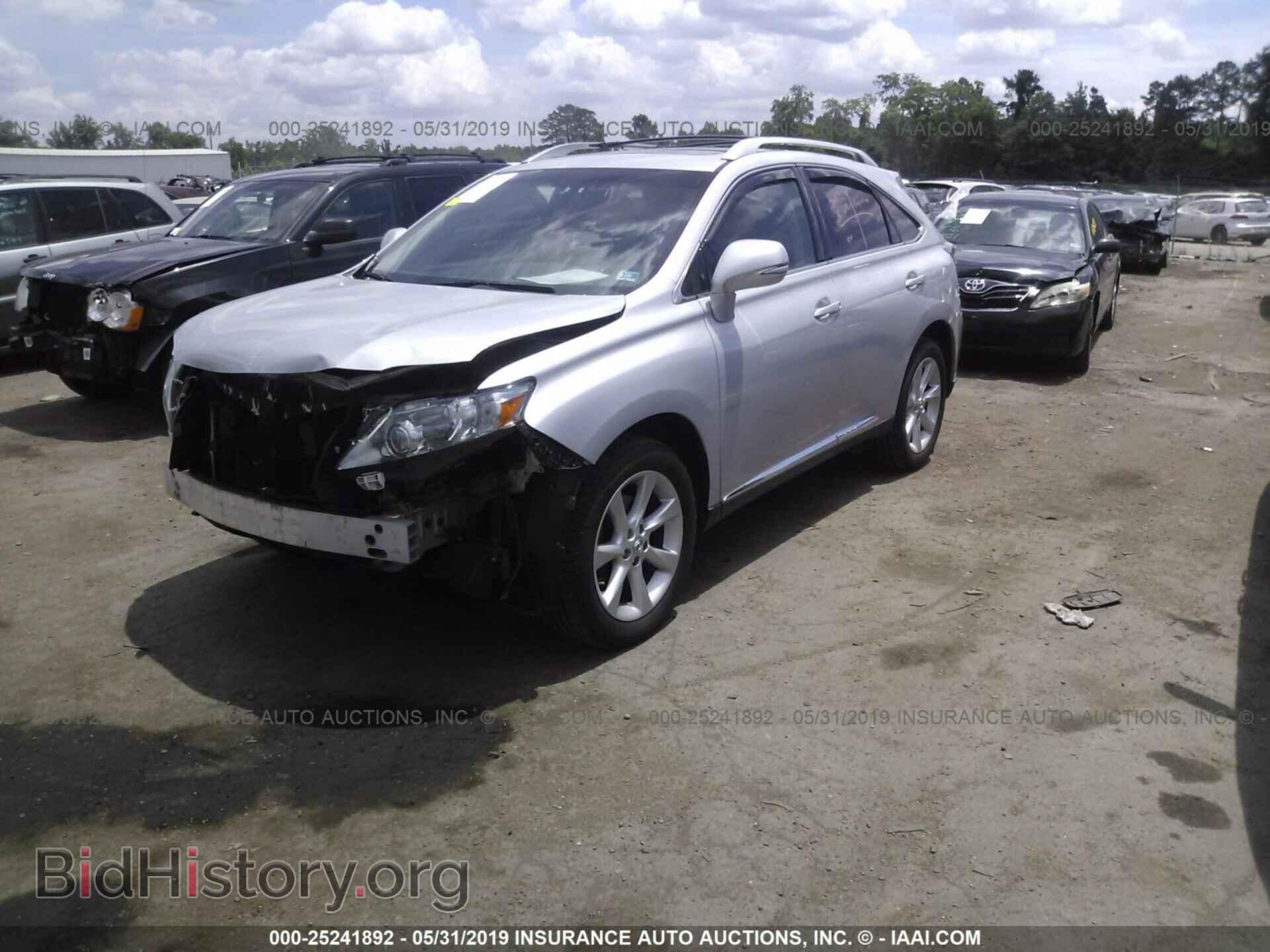2011 LEXUS RX - VIN: 2T2BK1BA3BC105926 - Photo 2