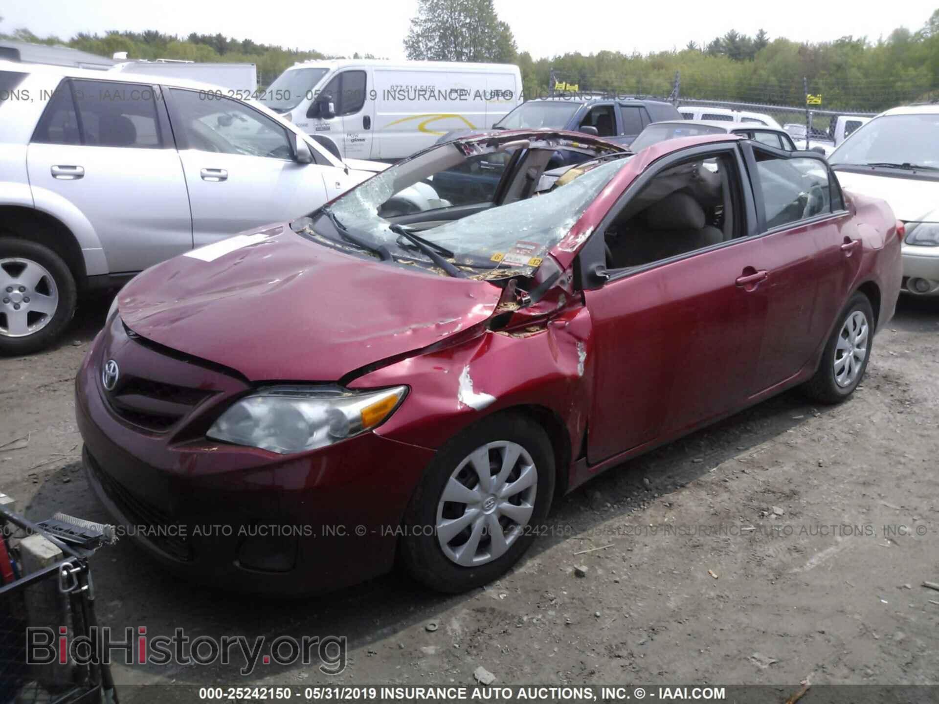 2011 TOYOTA COROLLA - VIN: 2T1BU4EE2BC673387 - Photo 2